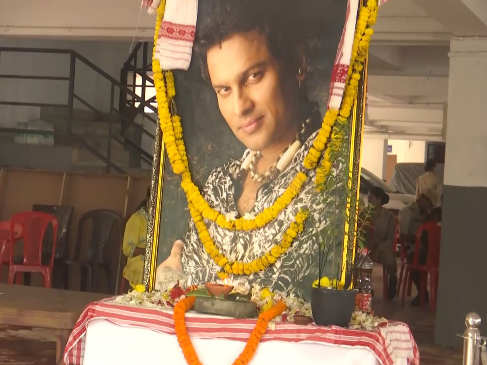 Visuals from Zubeen Garg's residence (Photo/ANI)