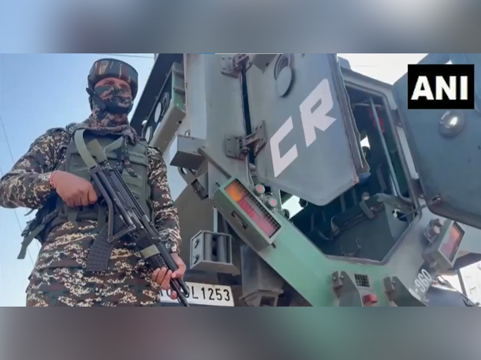 Visuals from the encounter site (Photo/ANI)