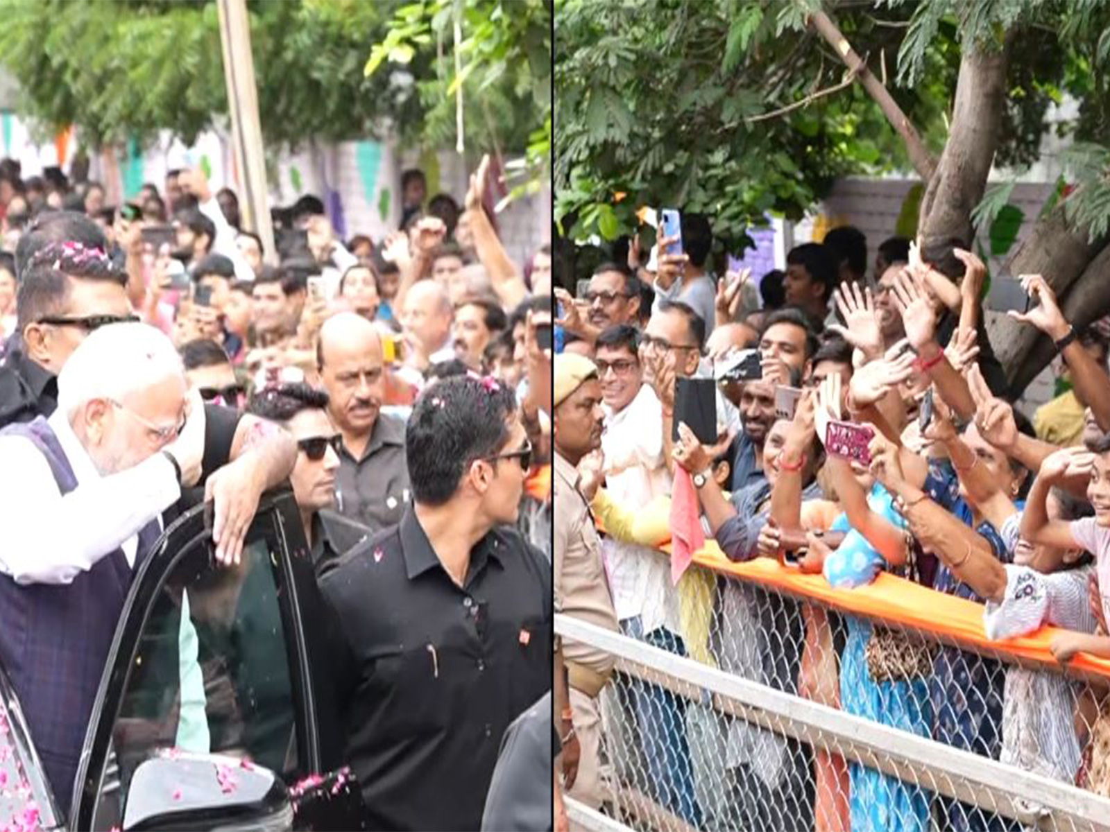 Visuals from the roadshow (Photo/ANI)  