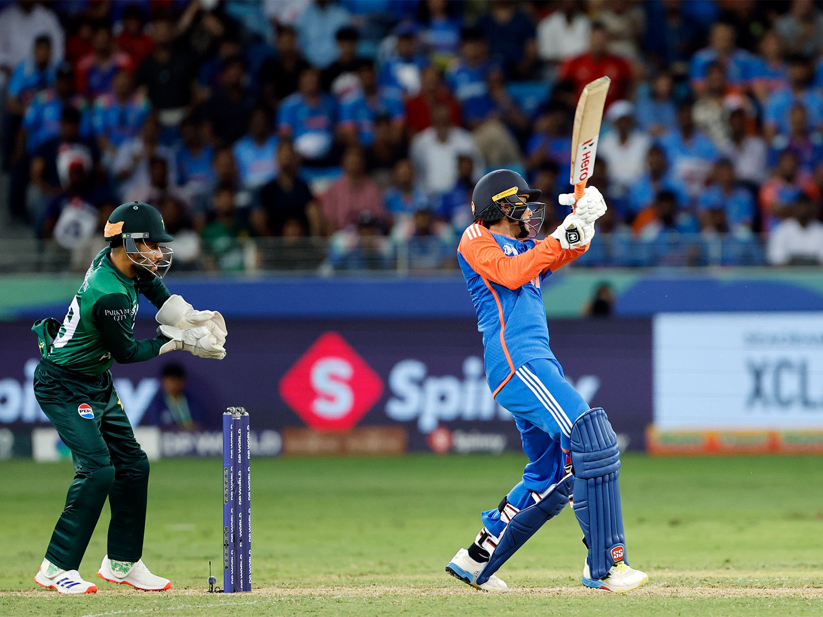 India and Pakistan players in action (Photo/ANI)