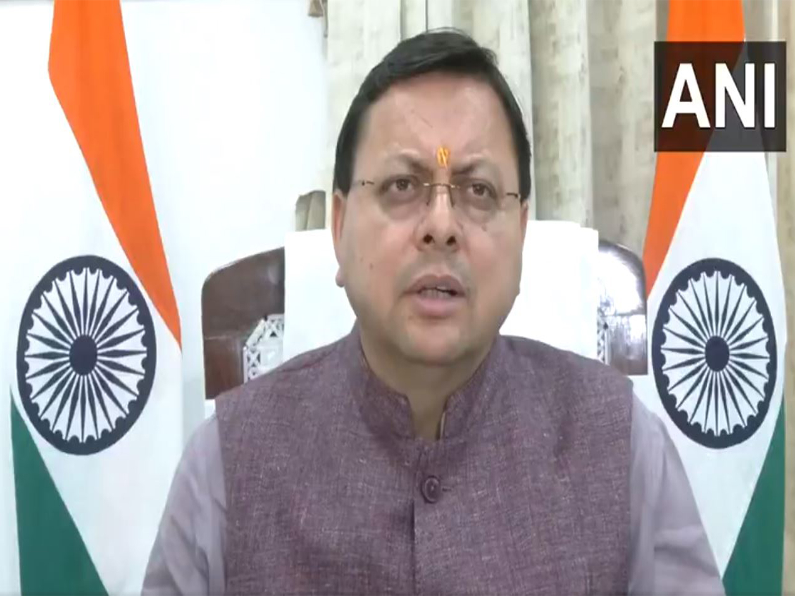 Uttarakhand Chief Minister Pushkar Singh Dhami (Photo/ANI)