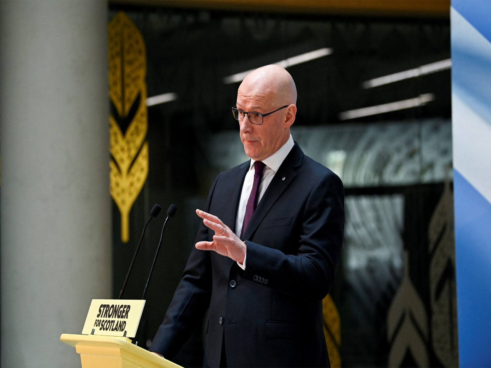 Scotland's First Minister John Swinney (File Photo/Reuters)