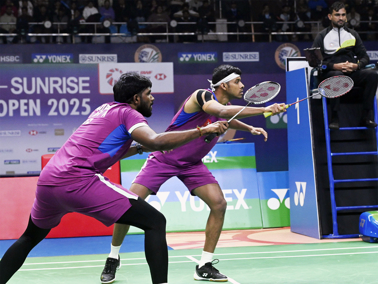Satwiksairaj rankireddy and Chirag shetty (Photo/ANI) 