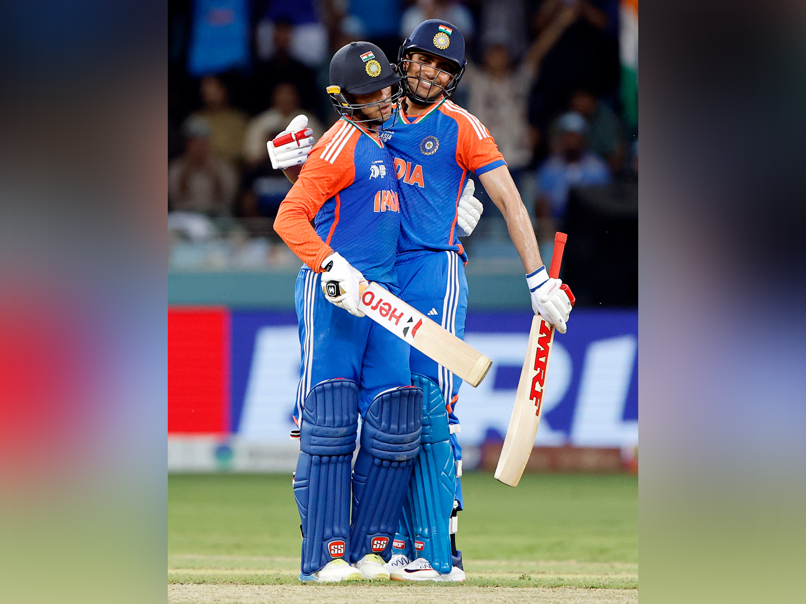 Abhishek Sharma and Shubman Gill. (Photo: ANI)