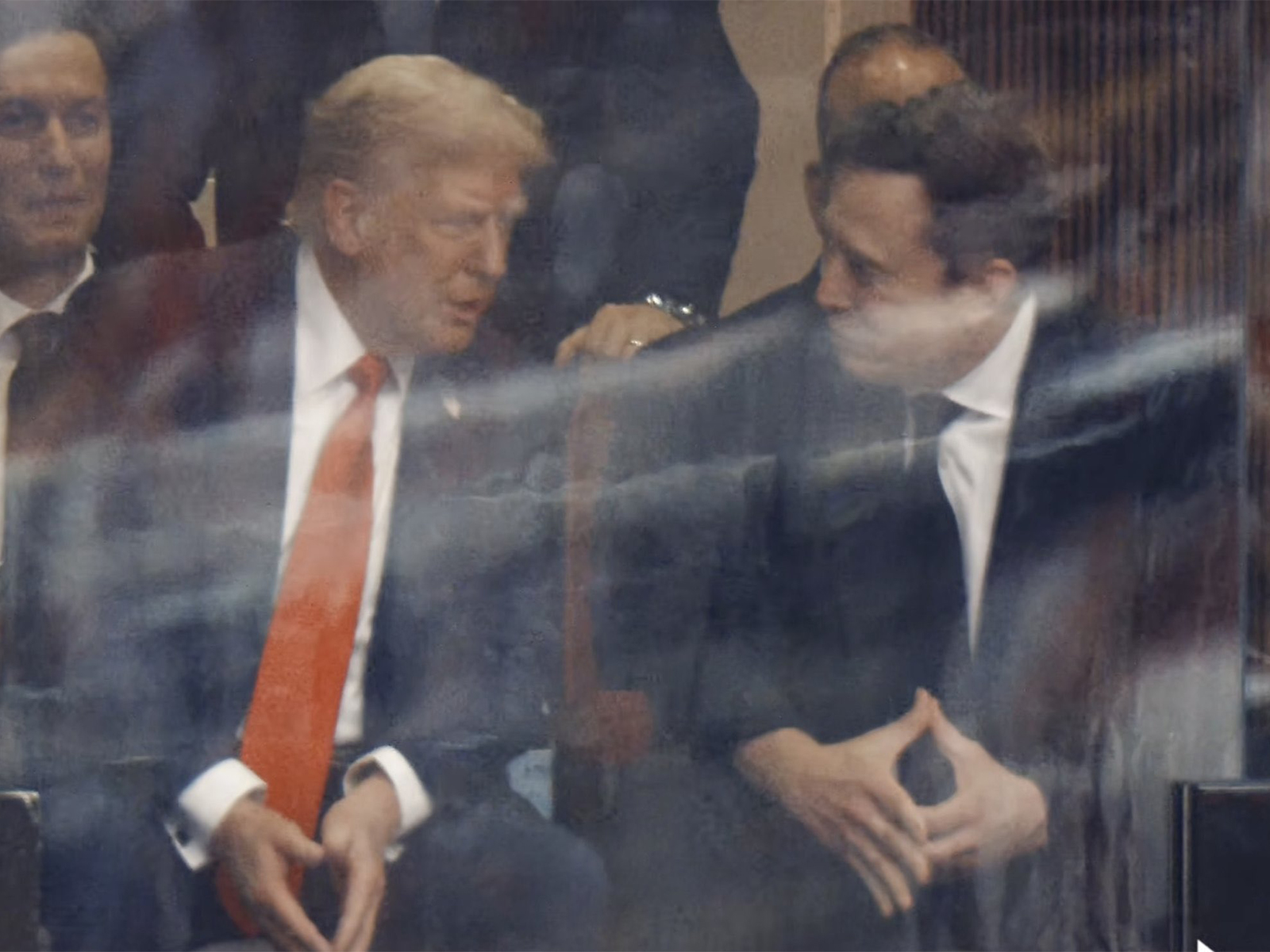 US President Donald Trump and  Tesla CEO Elon Musk reunites at Charlie Kirk's memorial service (Photo/X@elonmusk)
