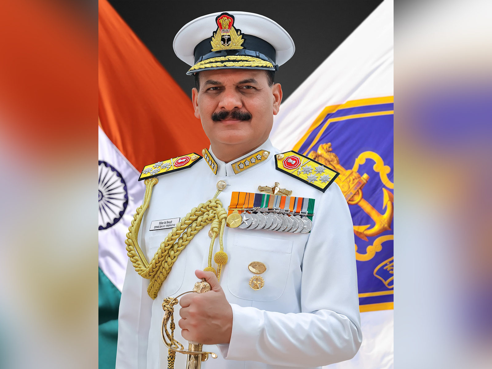 Adm Dinesh K Tripathi, Chief of the Naval Staff (Photo/IndianNavy)