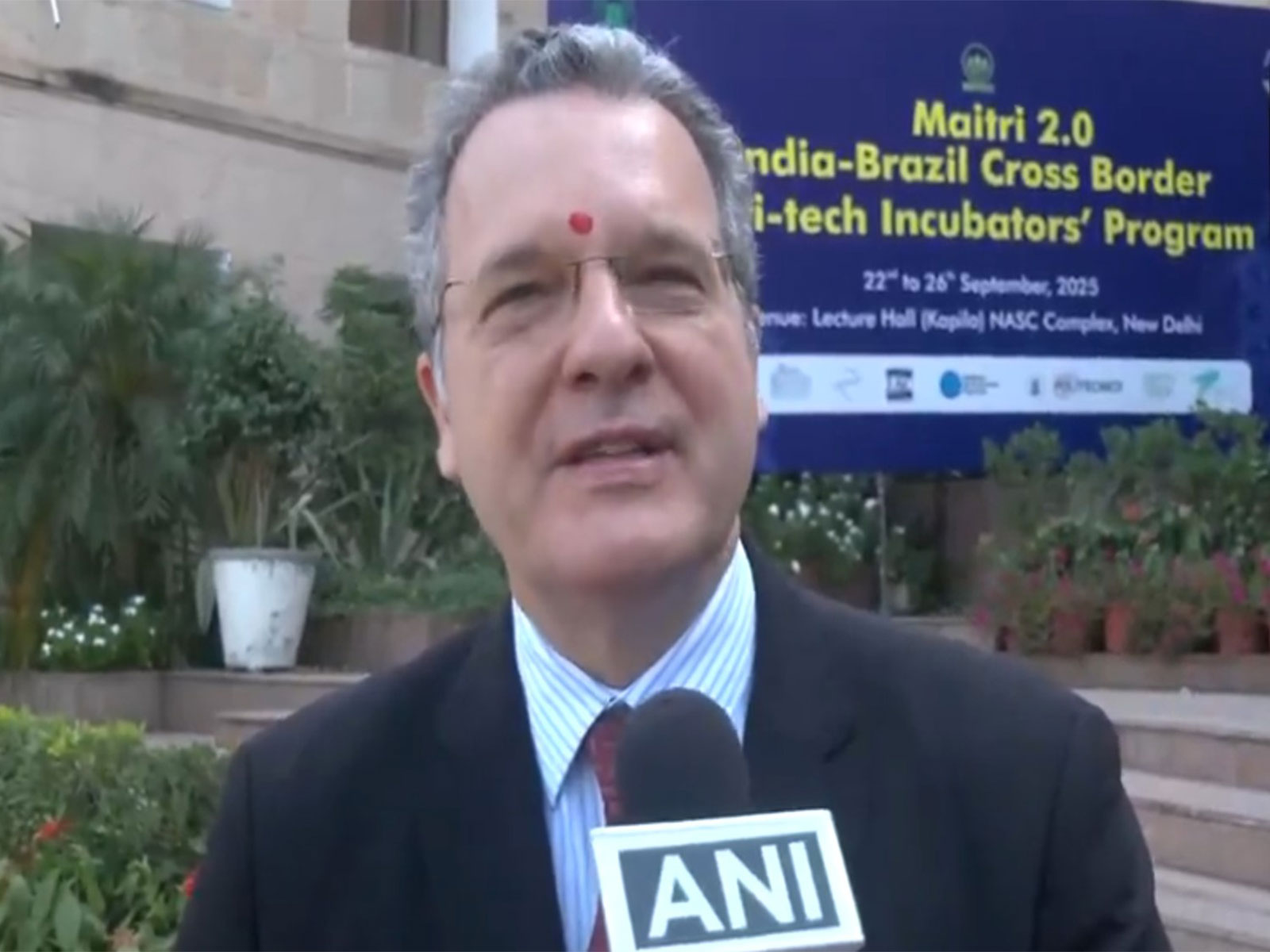 Ambassador of Brazil to India Kenneth Felix Haczynski da Nobrega (Photo/ANI)
