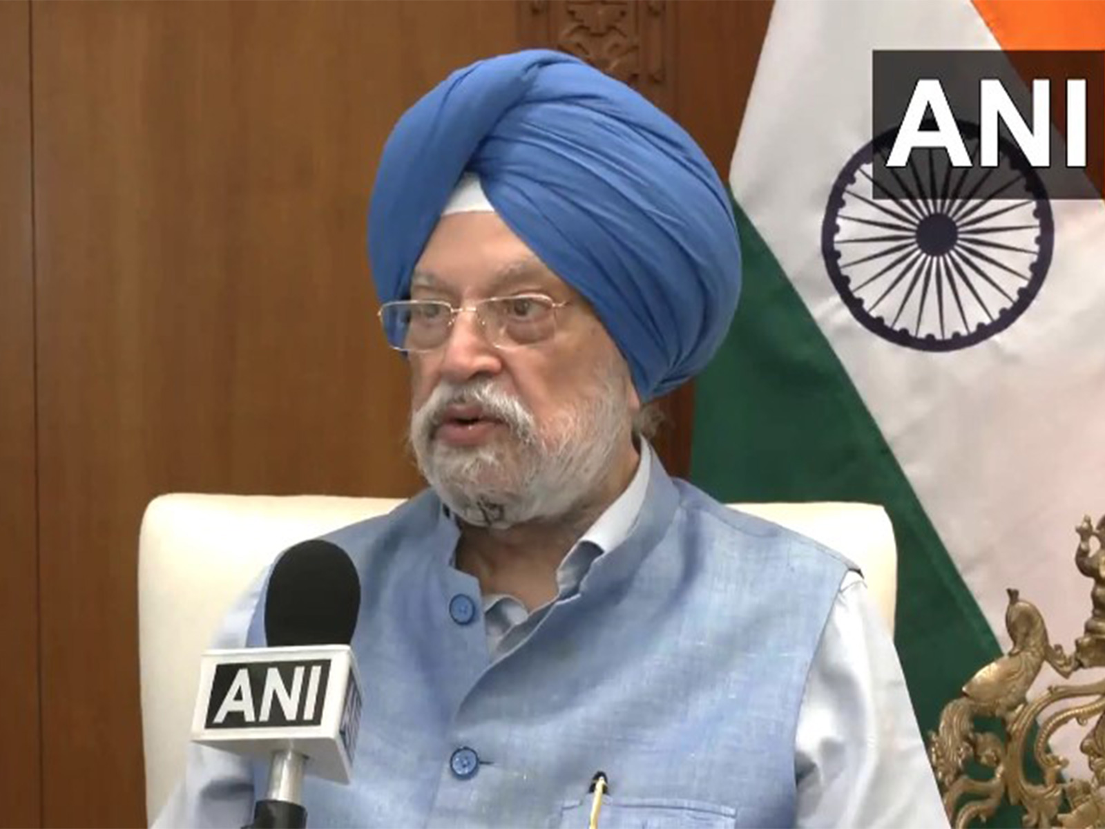 Union Minister Hardeep Singh Puri  (Photo/ANI)