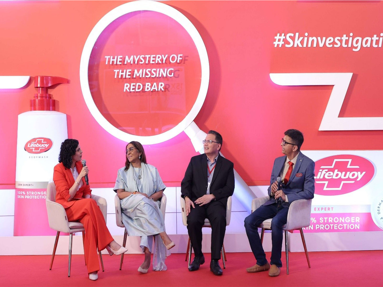 A panel discussion moderated by Anu Menon, popularly known as Lola Kutty