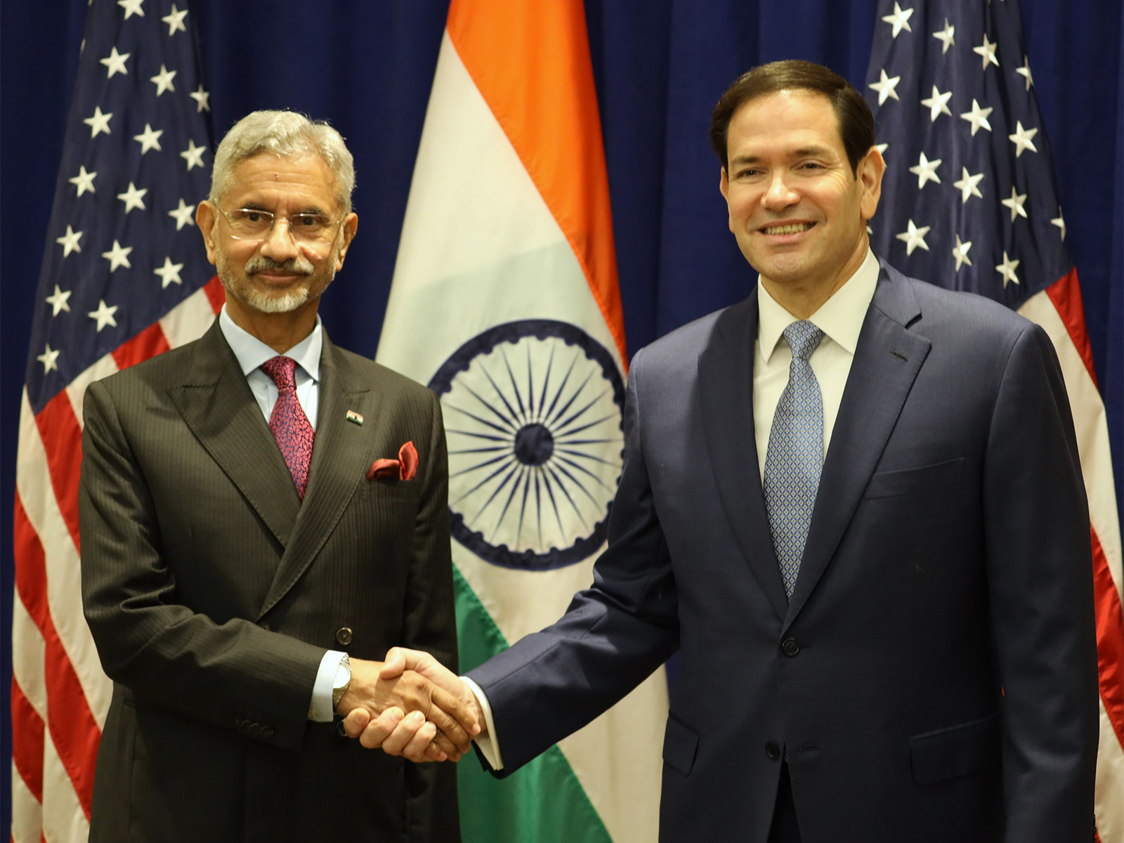 External Affairs Minister S Jaishankar with US Secretary of State Marco Rubio (Image: X@DrSJaishankar)