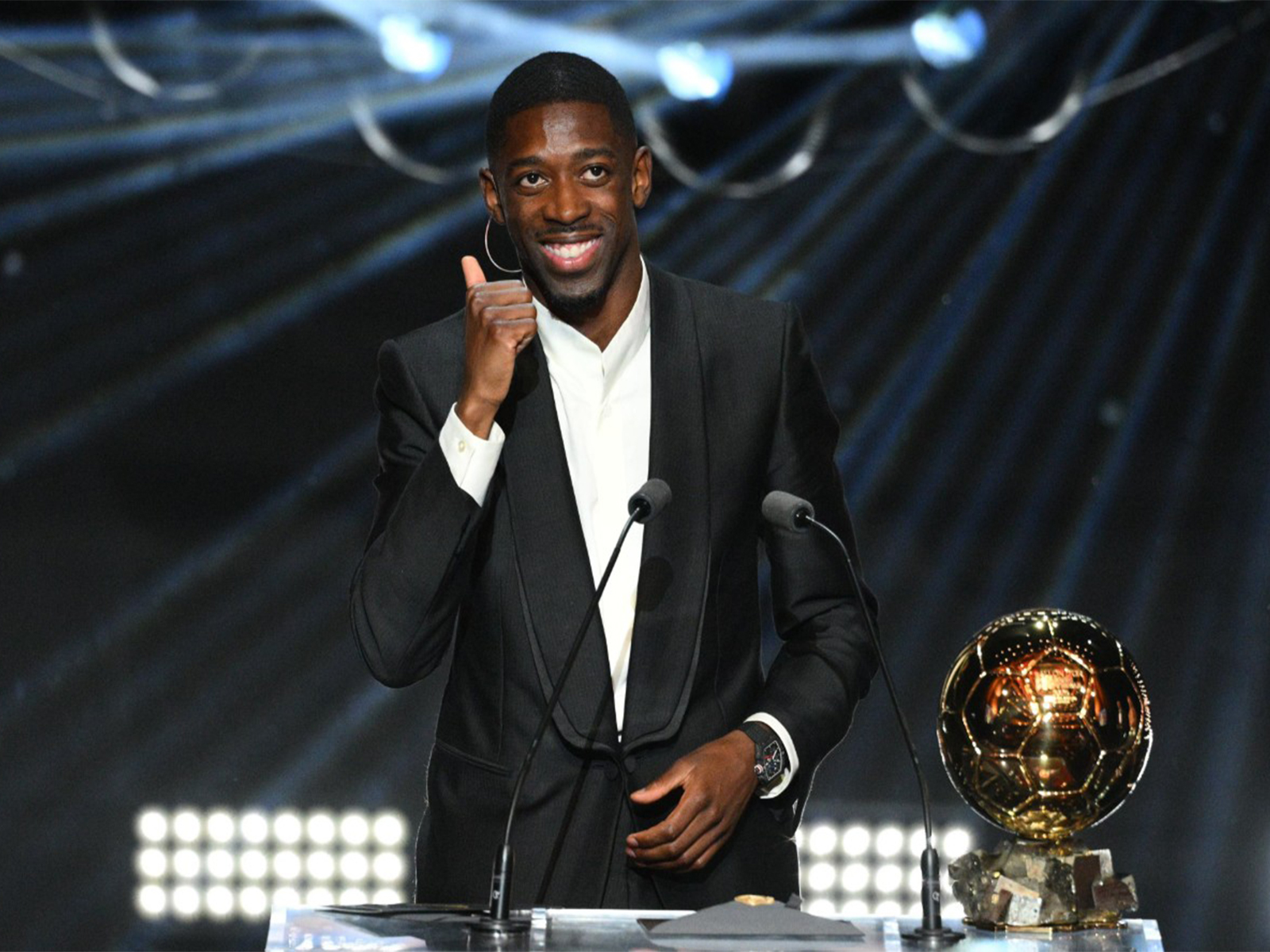 Ousmane Dembele (Photo: @ballondor/X)