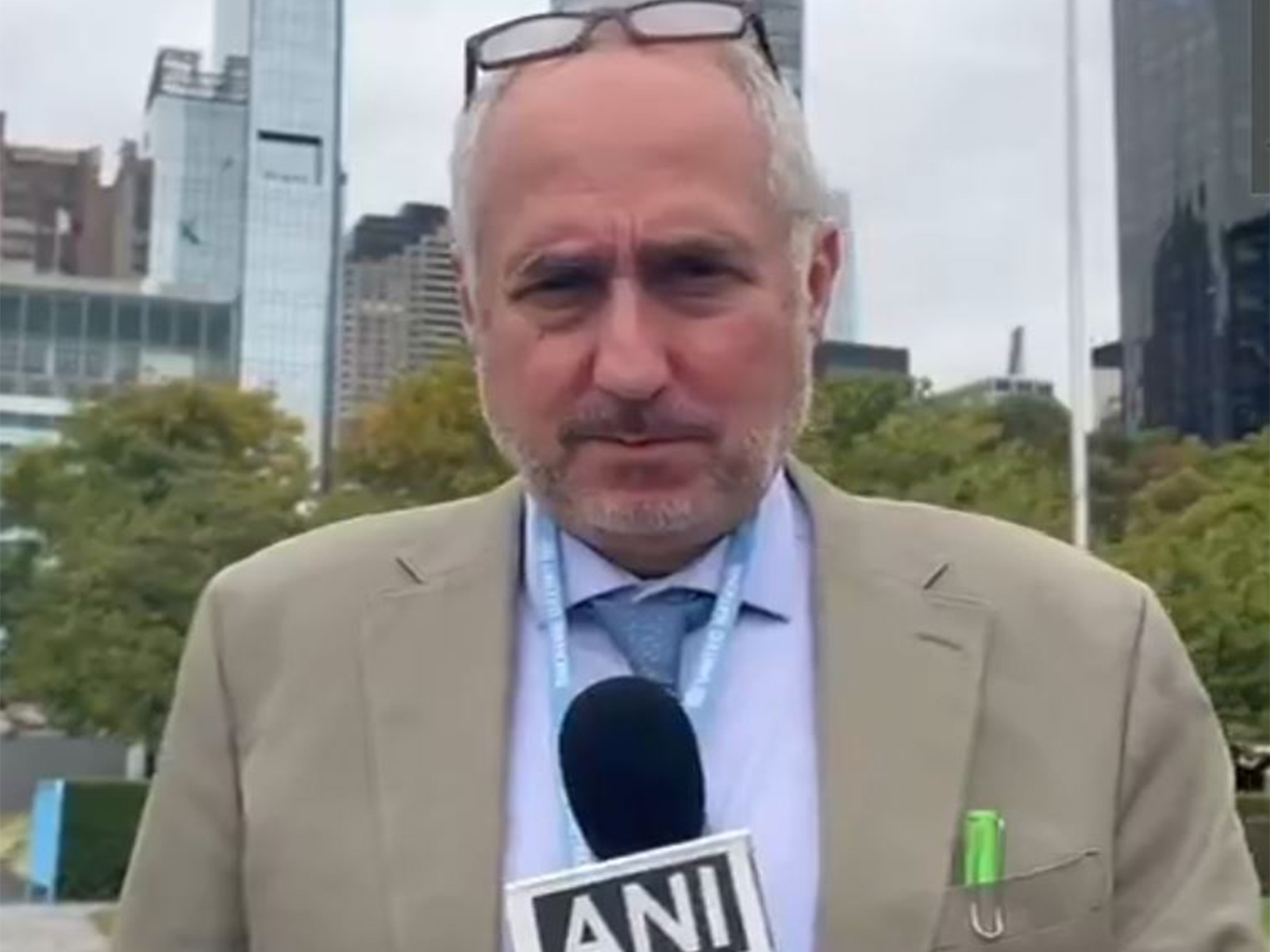 UN spokesperson Stephane Dujarric (Photo/ANI)
