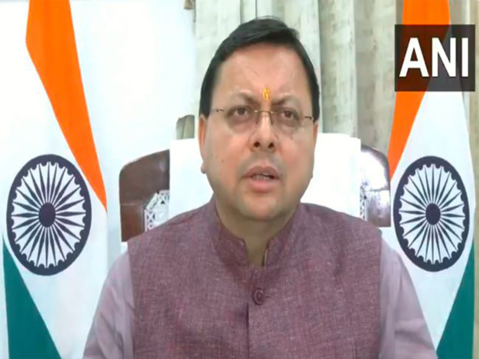 Uttarakhand Chief Minister Pushkar Singh Dhami (File Photo/ANI)