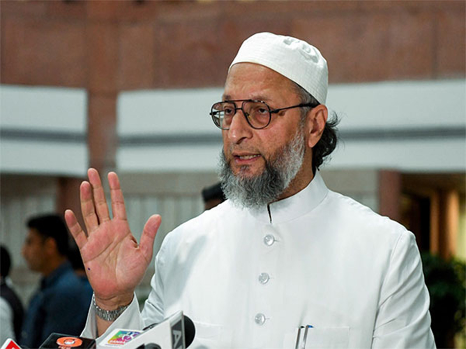 AIMIM chief Asaduddin Owaisi (Filephoto/ANI)
