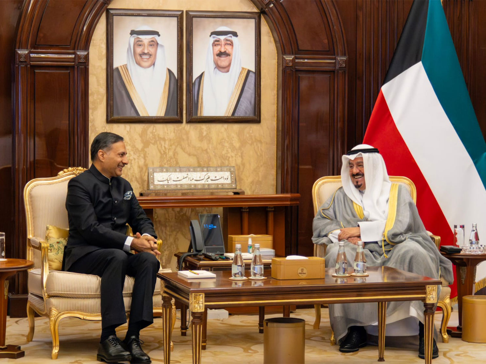 ndia's Ambassador to Kuwait, Adarsh Swaika (Photo:x/@indembkwt)