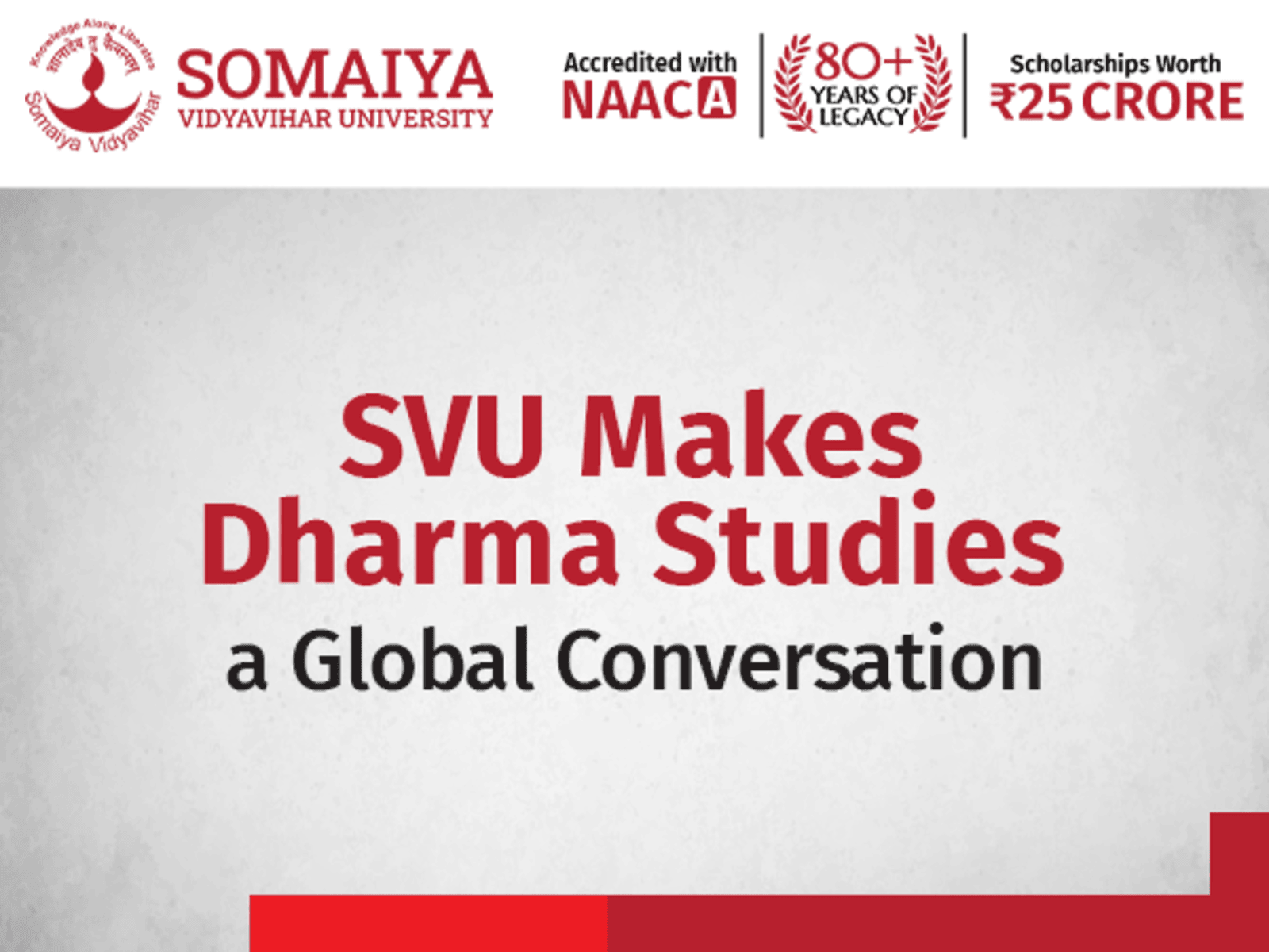 SVU's Dharma Studies is merging Indian Wisdom with Global Ethics