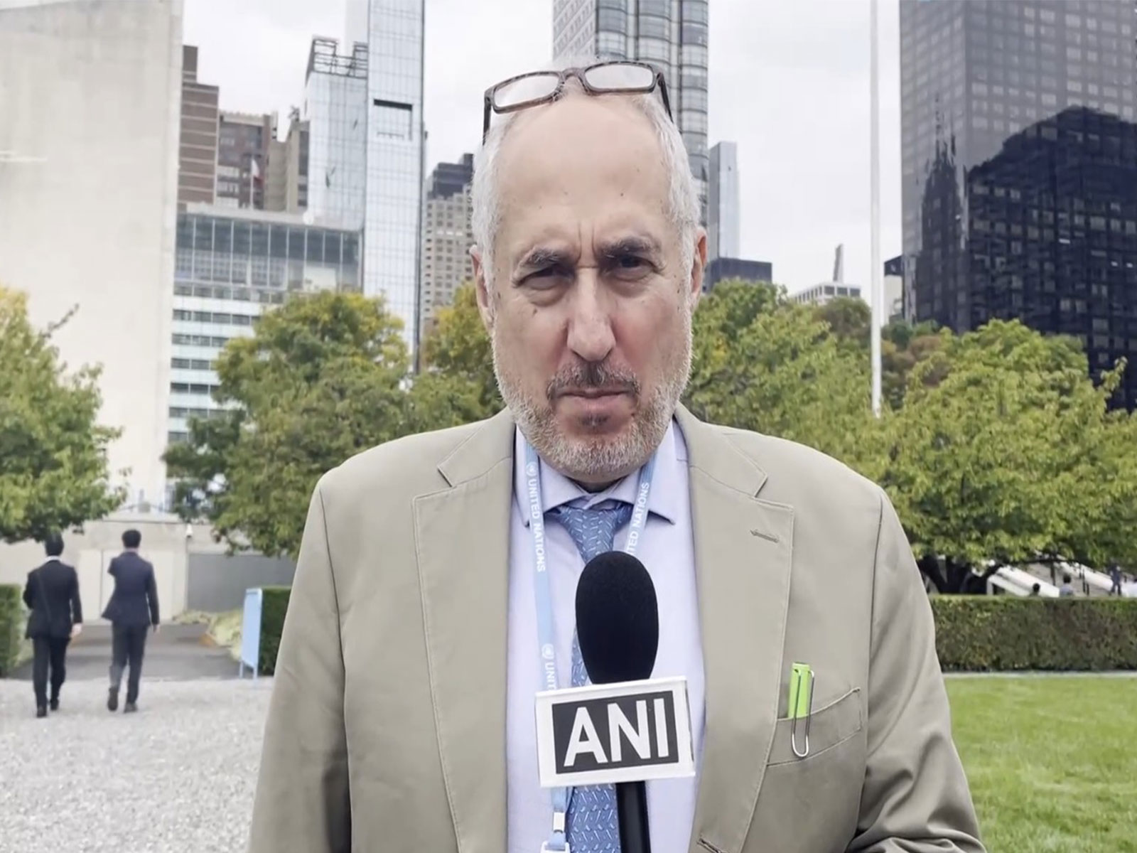 UN spokesperson Stephane Dujarric (Photo/ANI)