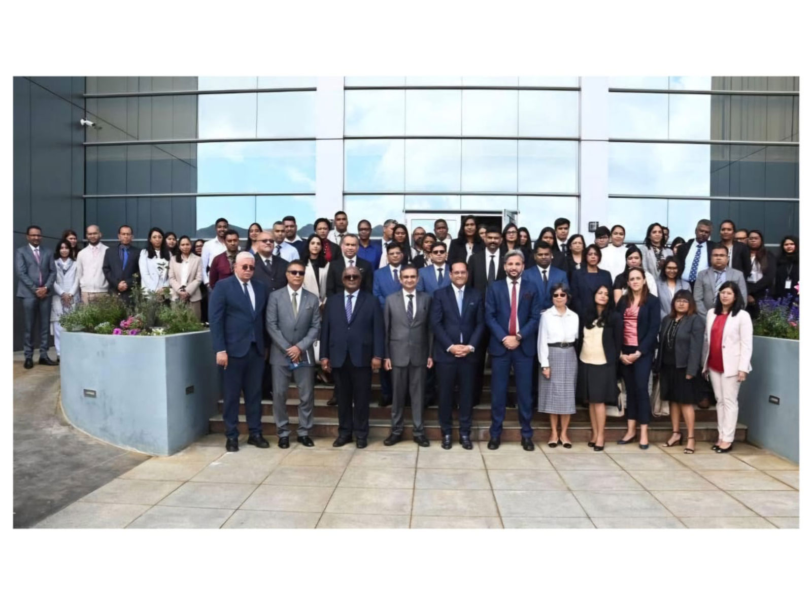 Officials from ED and Mauritius FCC (Photo/Courtesy ED)