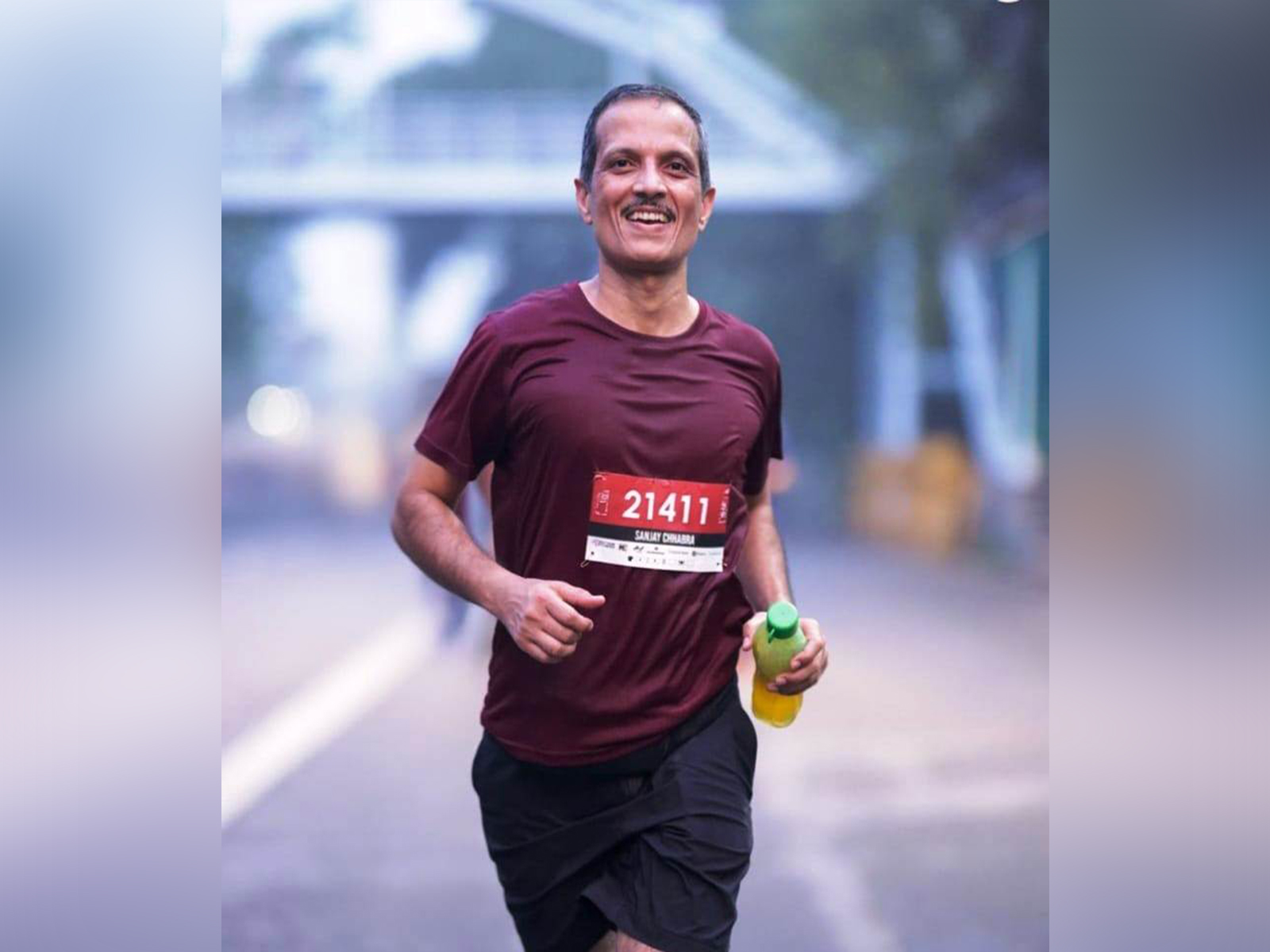 Sanjay Chhabra, one of the pacers at Delhi Half Marathon 2025. (Photo: VDHM)
