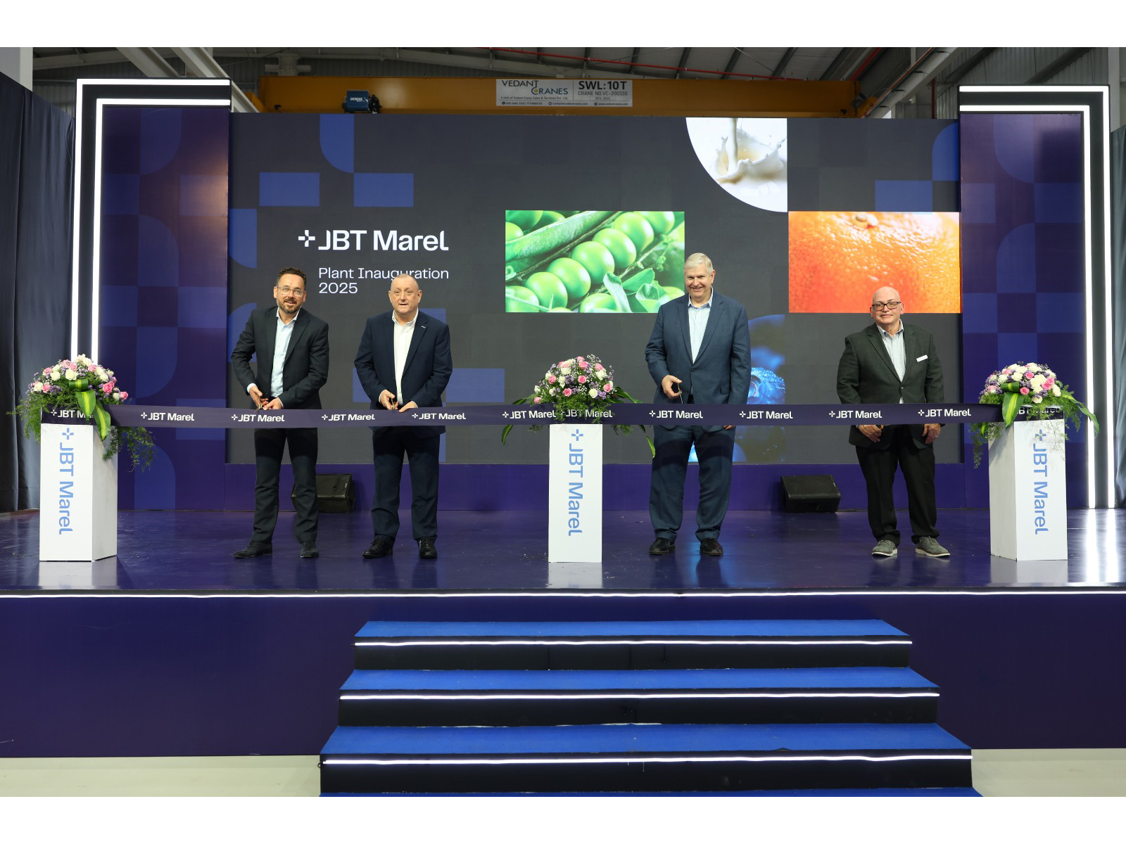 Left to Right: Augusto Rizzollo, EVP - APSC & Latin America, Bob Petrie -EVP - Prepared Foods, Brian deck CEO, Jack Martin -EVP- Supply chain officer