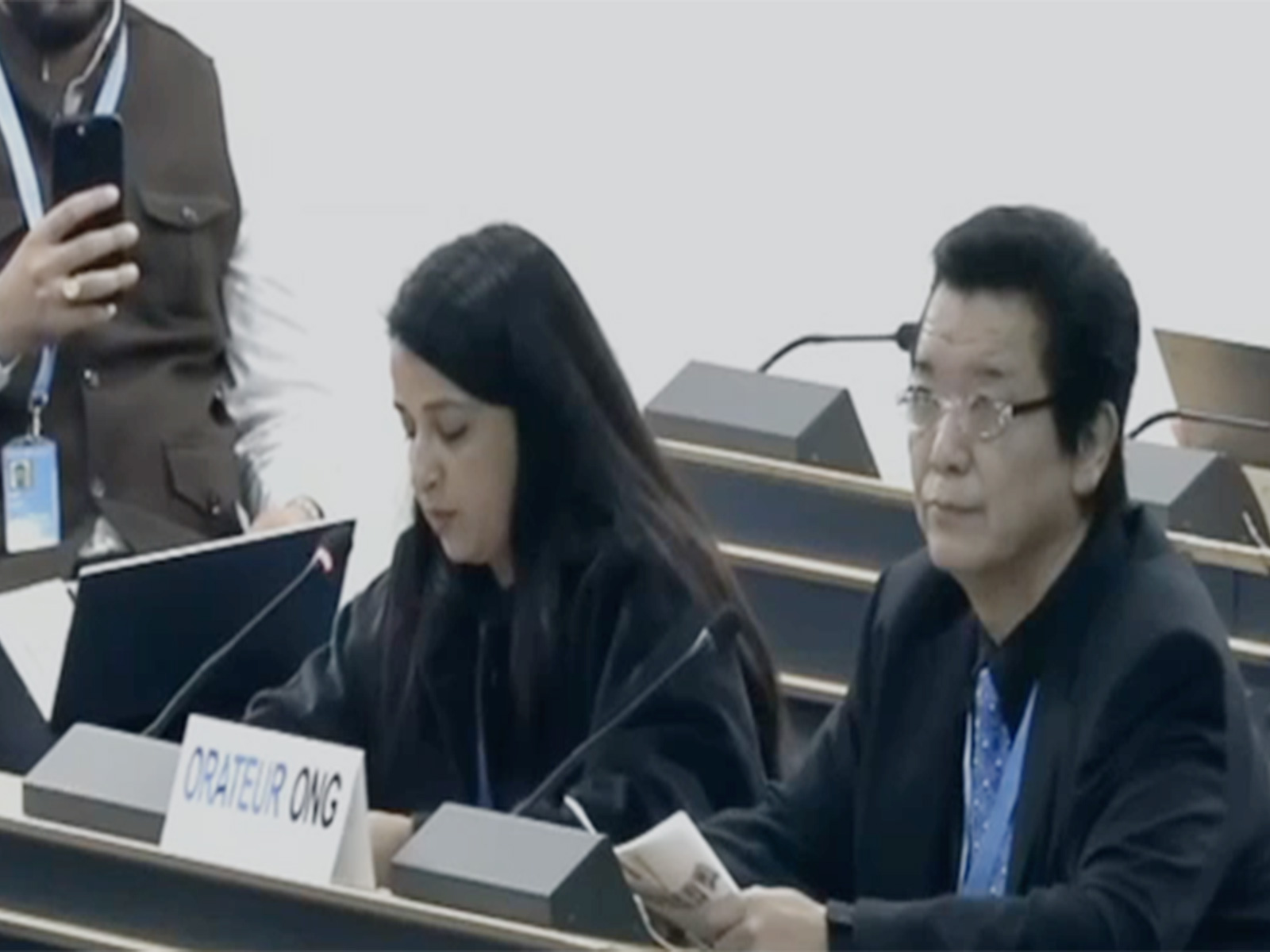 Faiza Rifat, UNHRC Speaker (Image/UN TV)