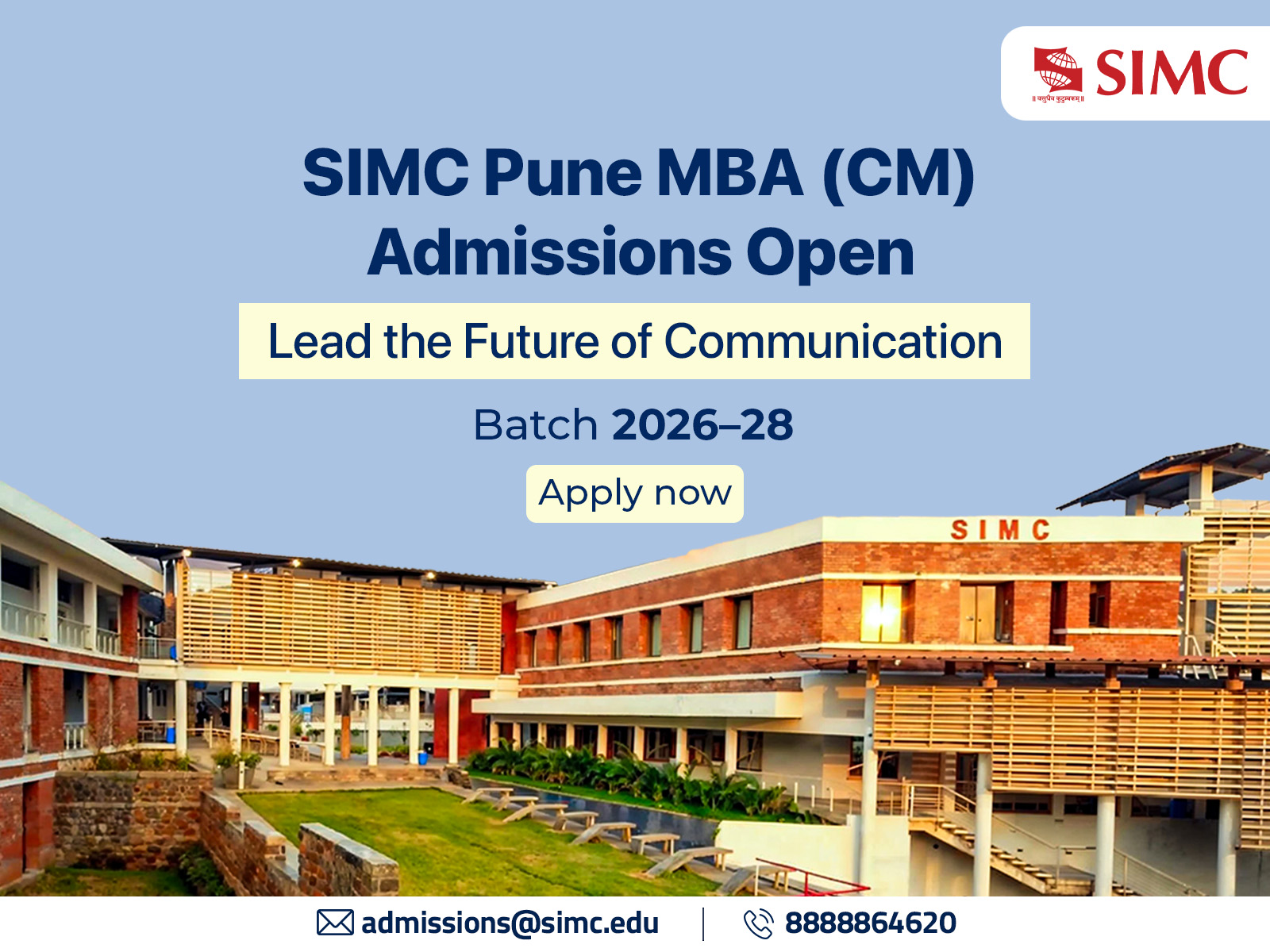Apply for SIMC Pune via SNAP 2025