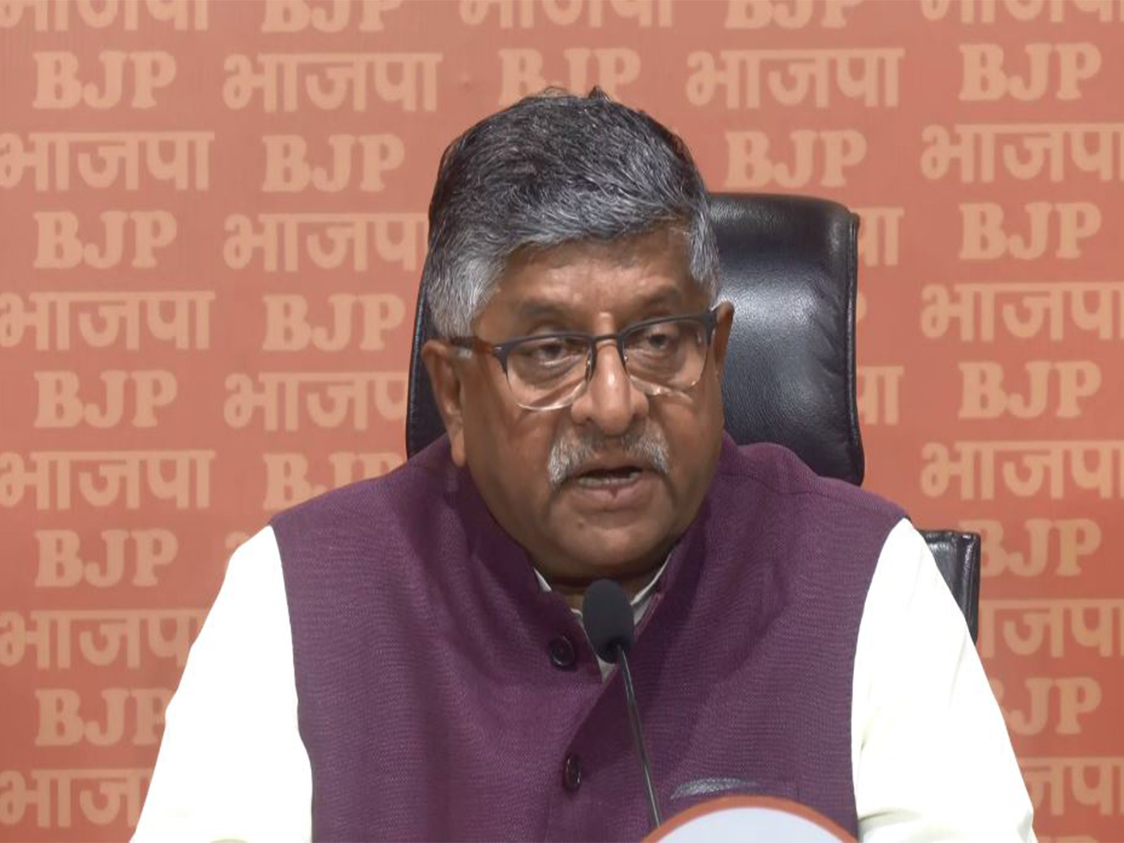 BJP MP Ravi Shankar Prasad (Photo/ANI)