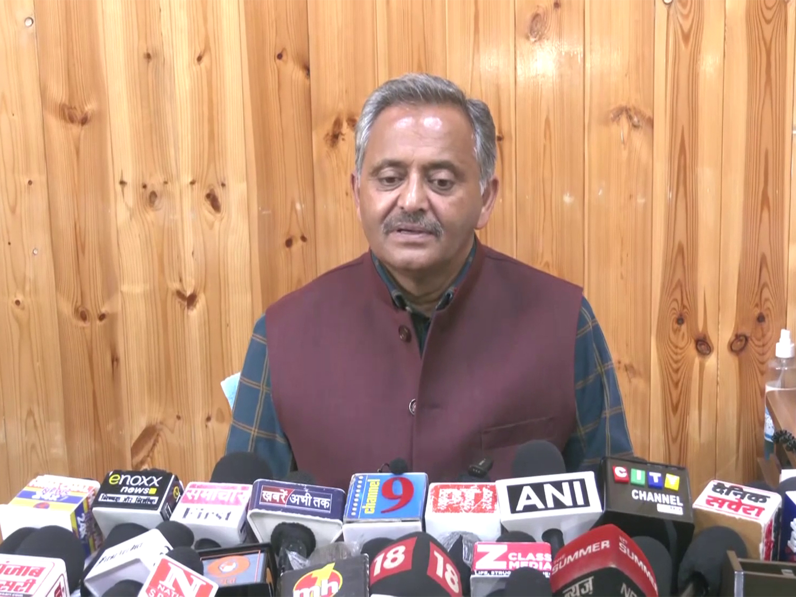 Naresh Chauhan, Principal Media Advisor to Himachal Pradesh CM (File photo/ANI)