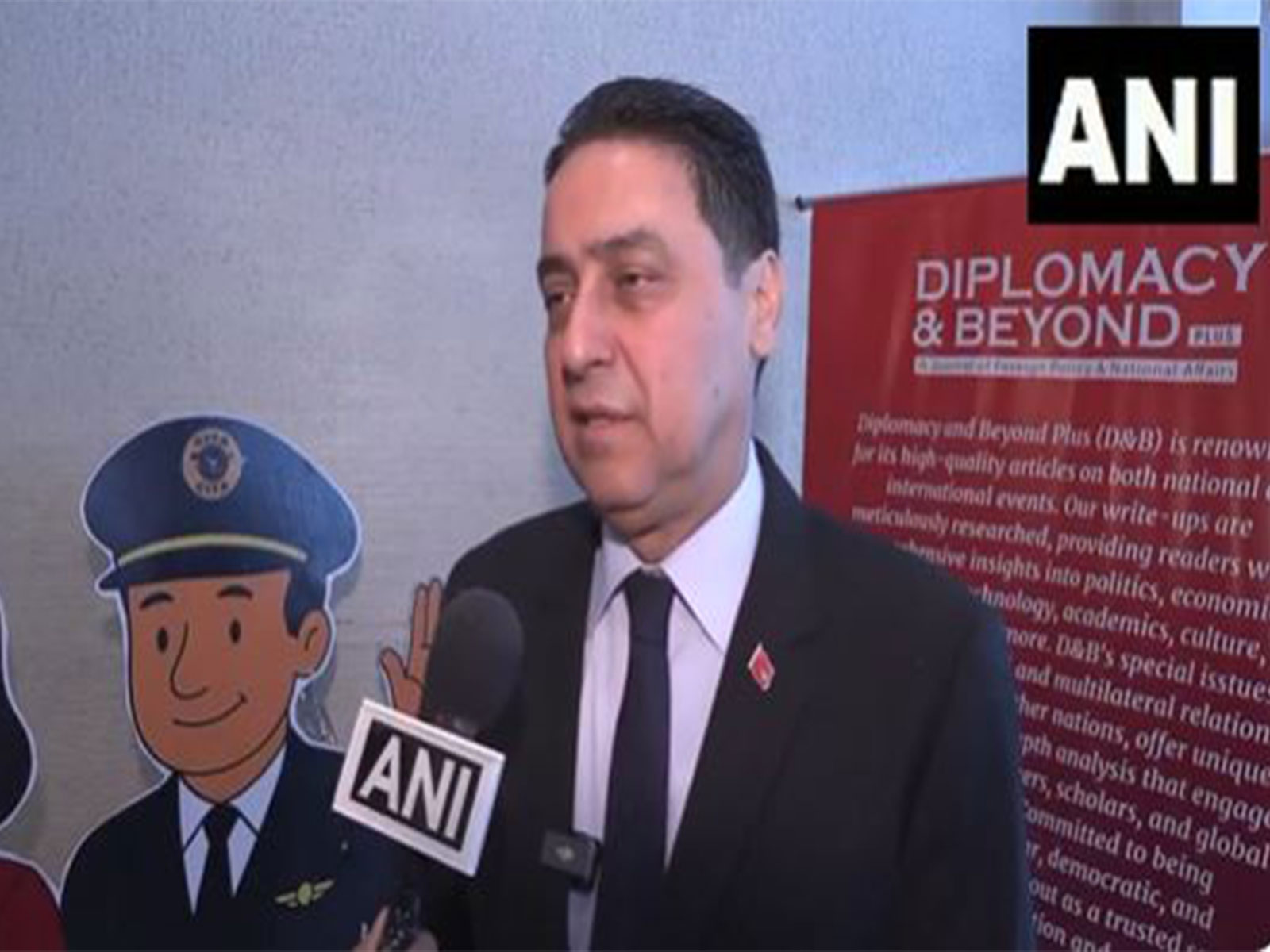 Morocco's Secretary of State for Foreign Trade Omar Hejira during his visit to New Delhi (Photo/ANI)