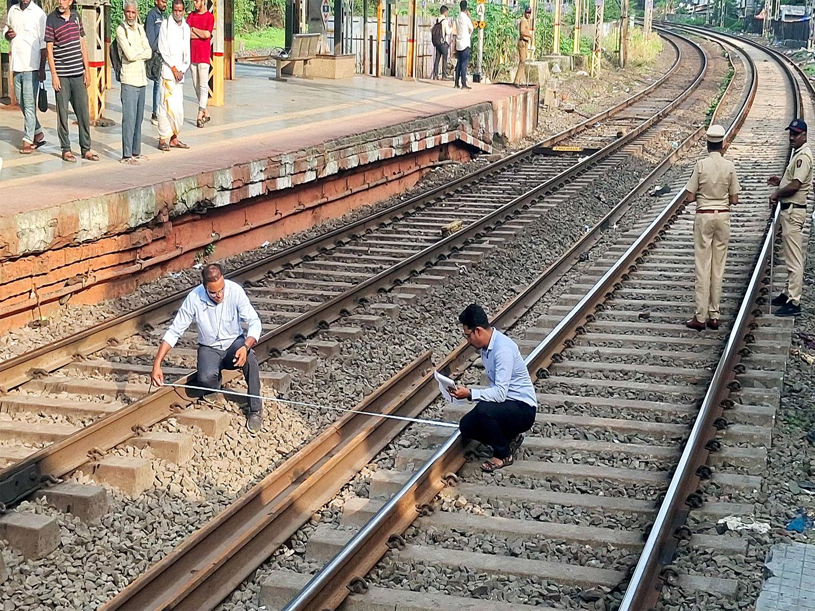Representative Image of railway track (Photo: ANI)