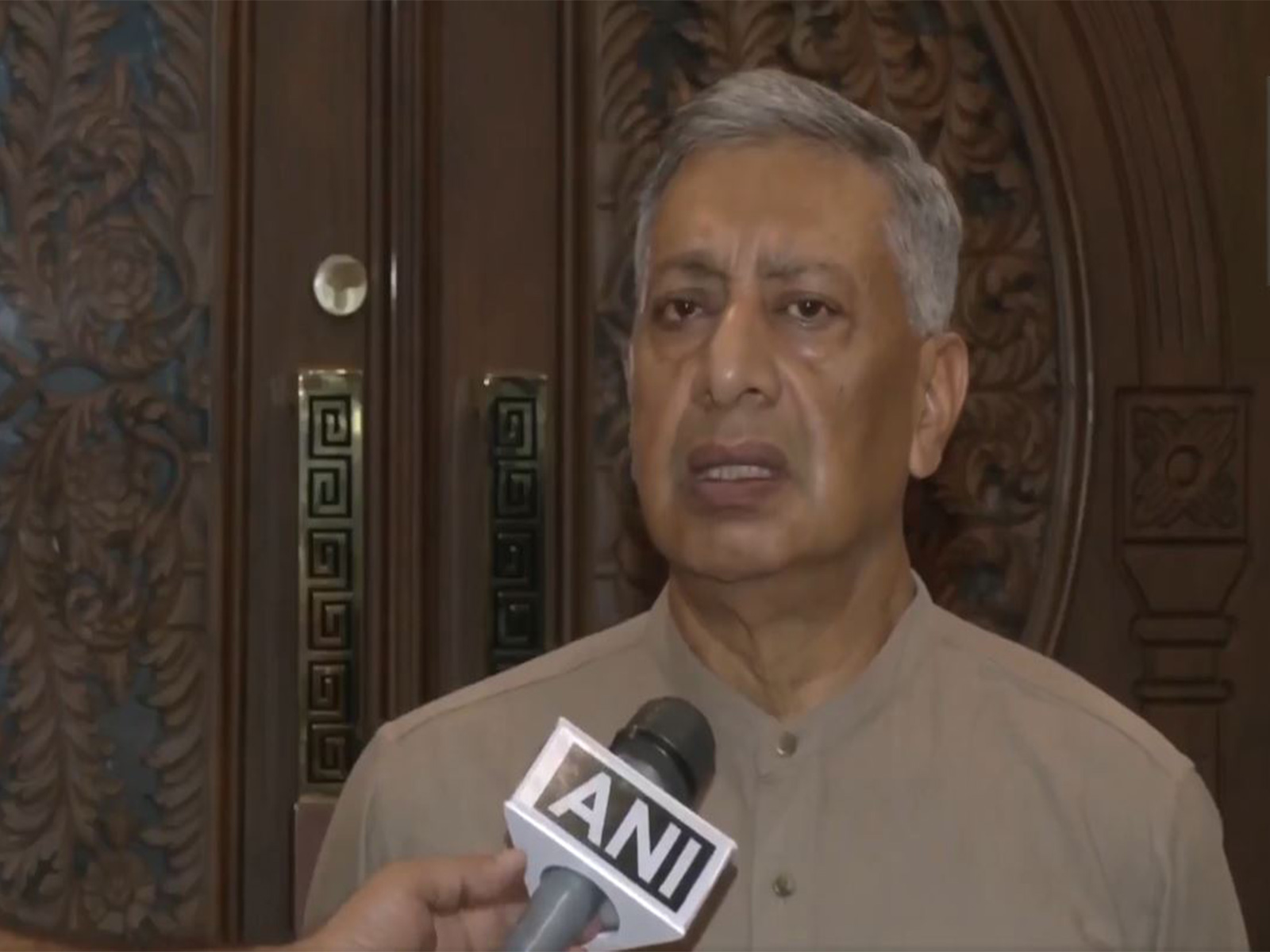 Former Jammu and Kashmir Director General of Police (DGP) SP Vaid (Photo/ANI)