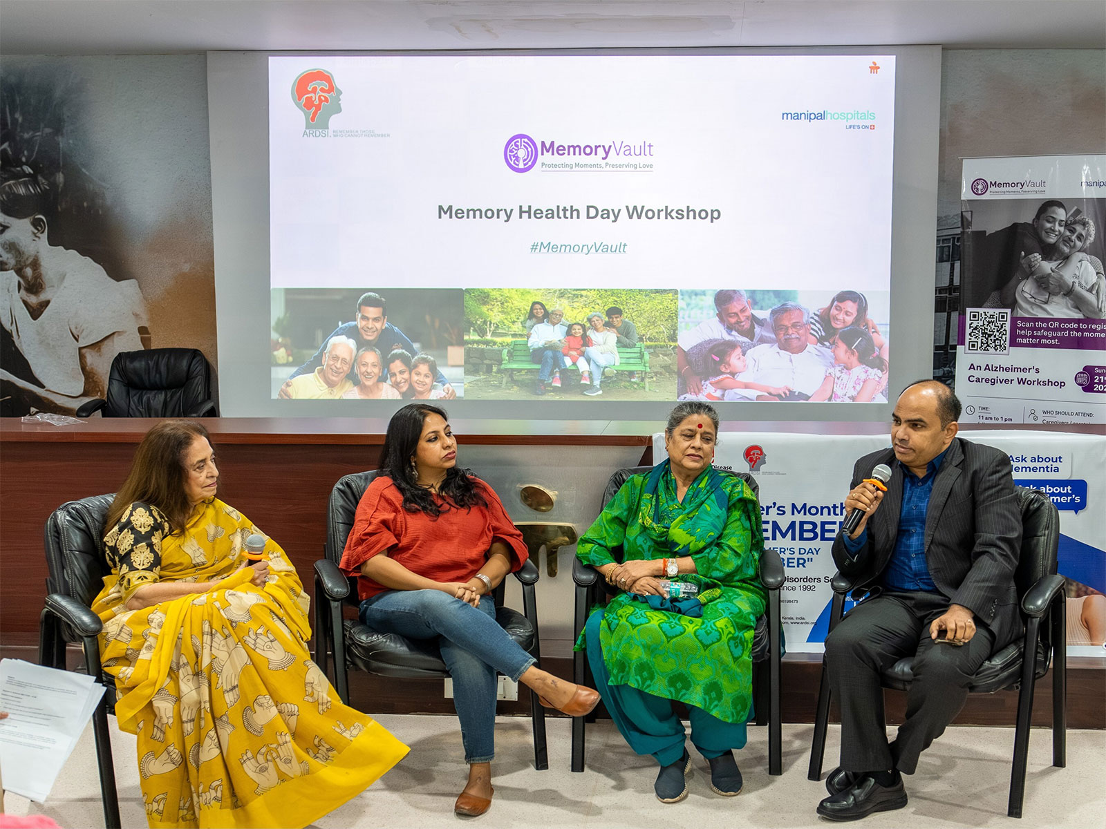 This World Alzheimer's Day, doctors, patients and their caregivers gathered for an insightful workshop organized by Manipal Hospital Old Airport Road