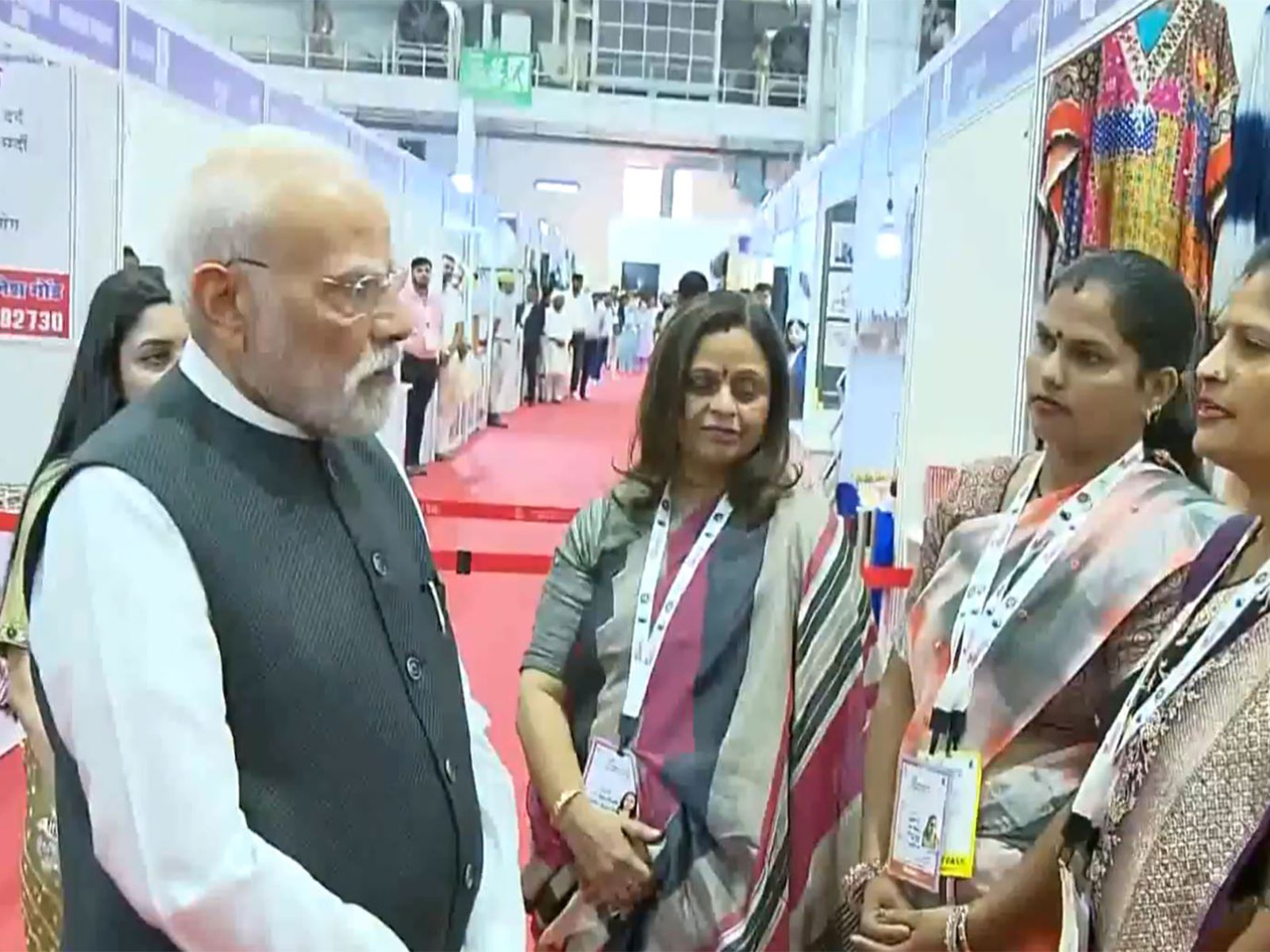 PM Narendra Modi at Uttar Pradesh International Trade Show-2025 (Photo/ANI)