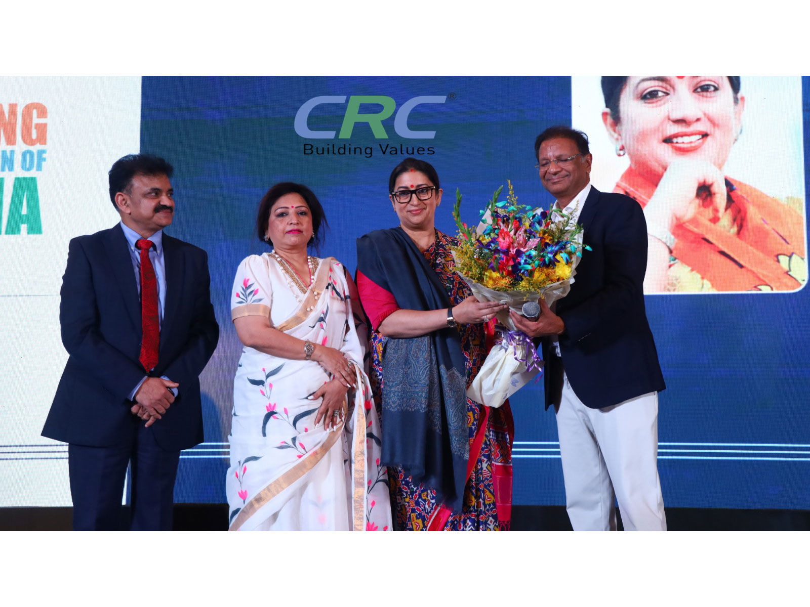 CRC Group Felicitates India's Medal-Winning Women Boxers, Smriti Irani Graces the Ceremony
