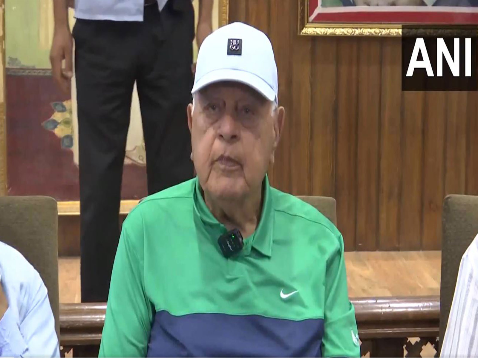 Jammu and Kashmir National Conference (JKNC) President Farooq Abdullah (Photo/ANI)