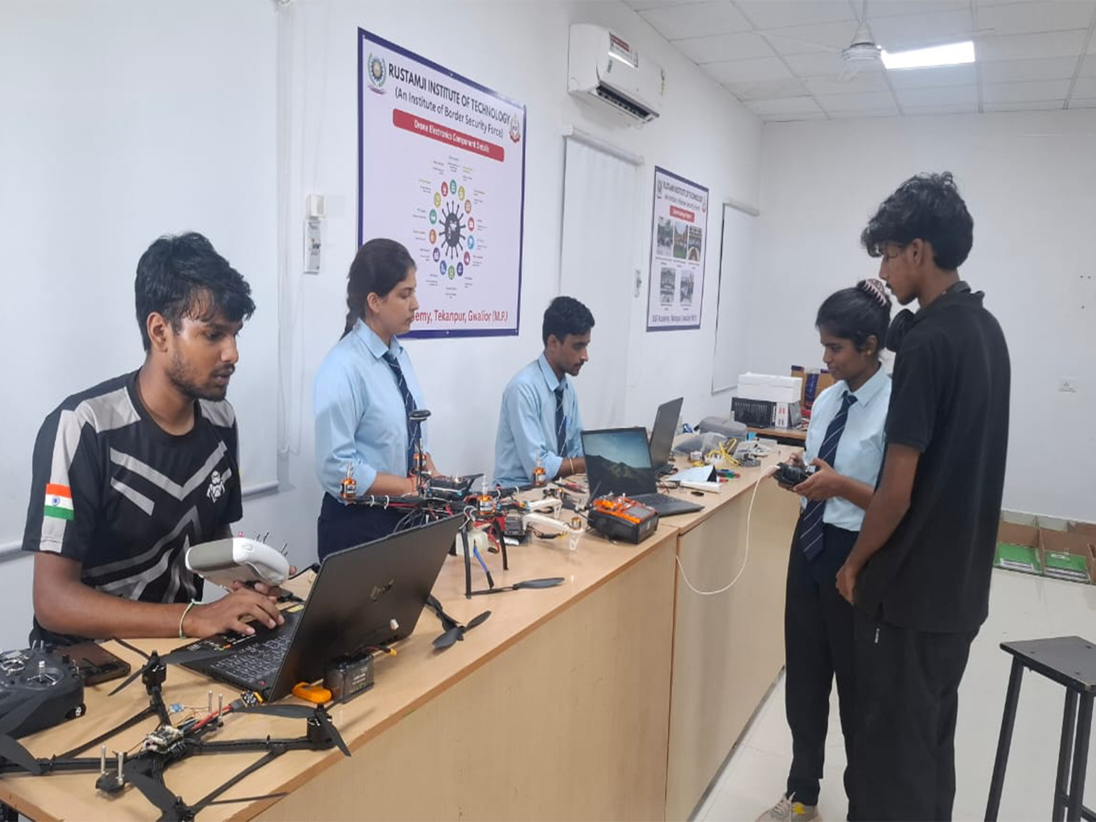 BSF's RJIT institute opens drone lab (Photo/ANI)