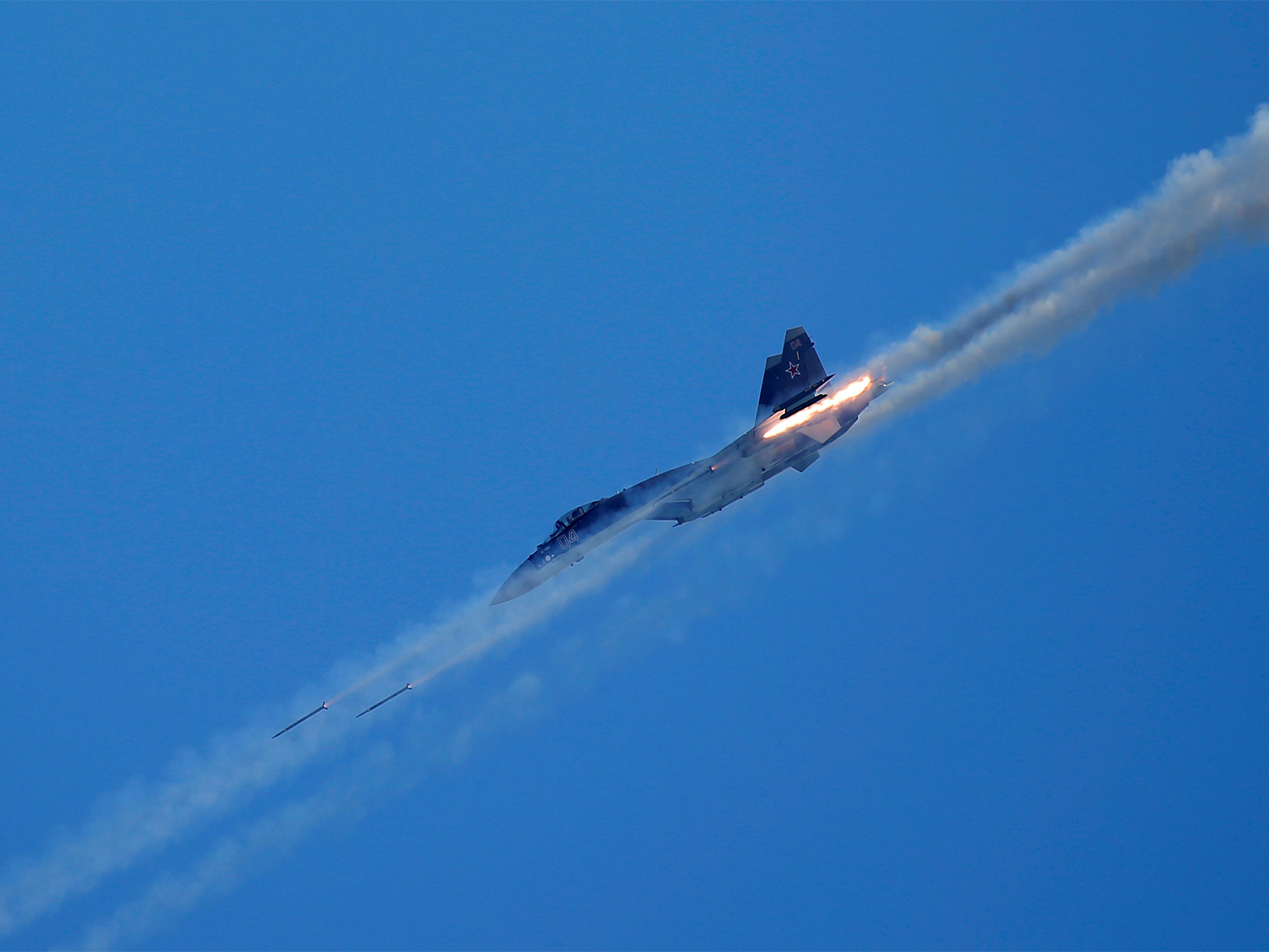 Russian Su-35 fighter jet (Photo/Reuters)