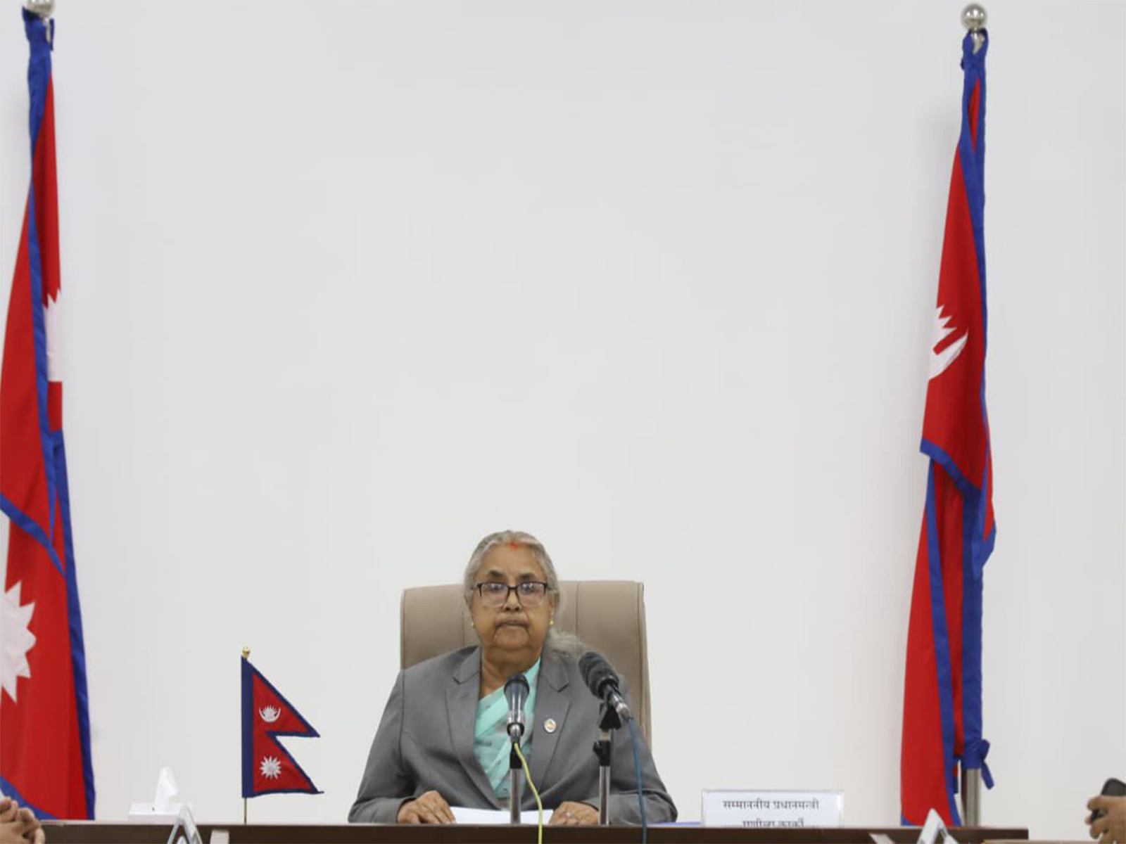 Interim Prime Minister of Nepal, Sushila Karki (Photo/ANI)