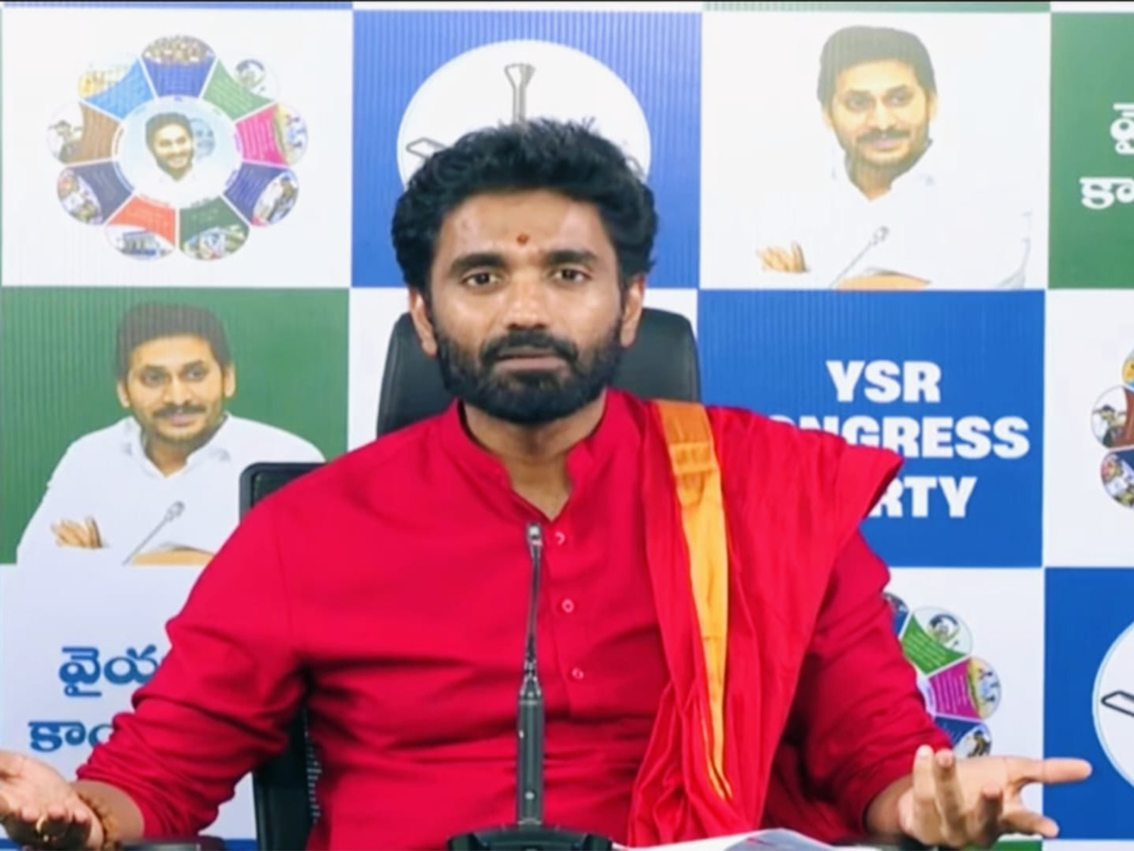Former MP and YSR Congress Party (YSRCP) leader Margani Bharat. (Photo/ANI)