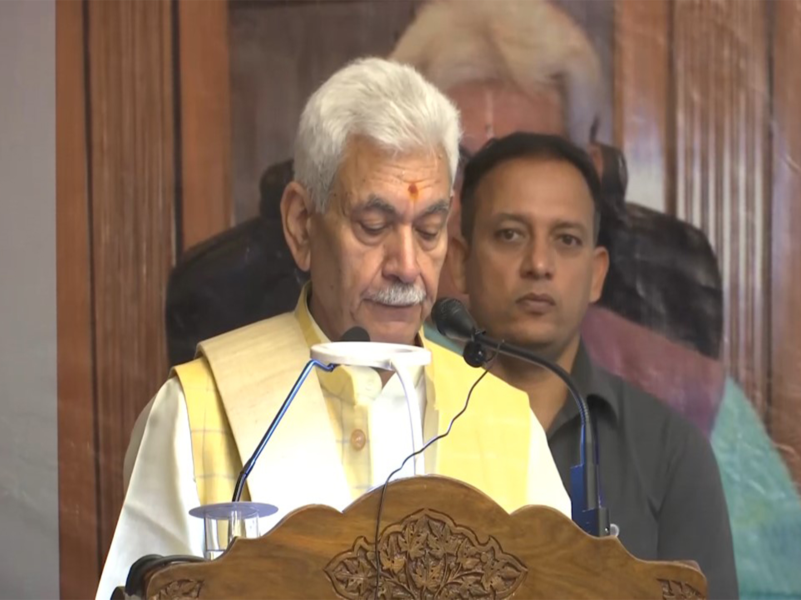 LG Manoj Sinha (Photo/ANI)