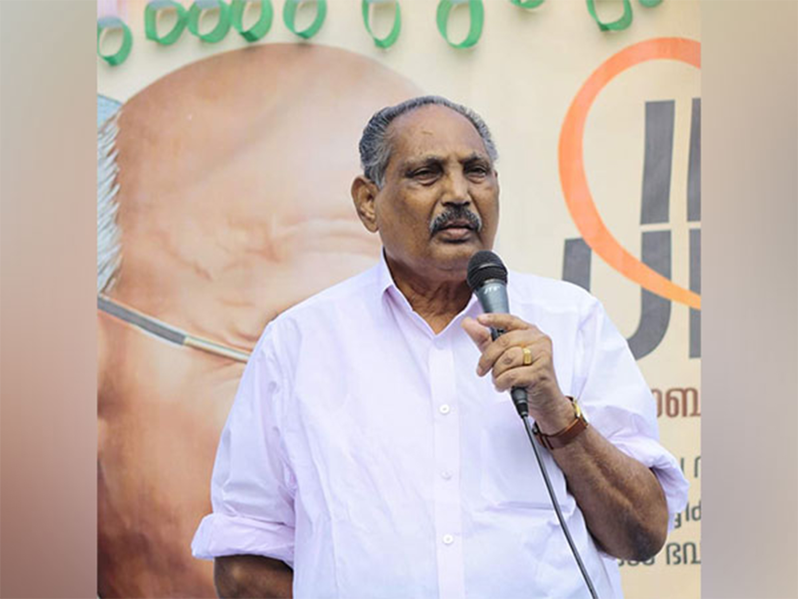 Congress leader ND Appachan (File Photo/ANI)