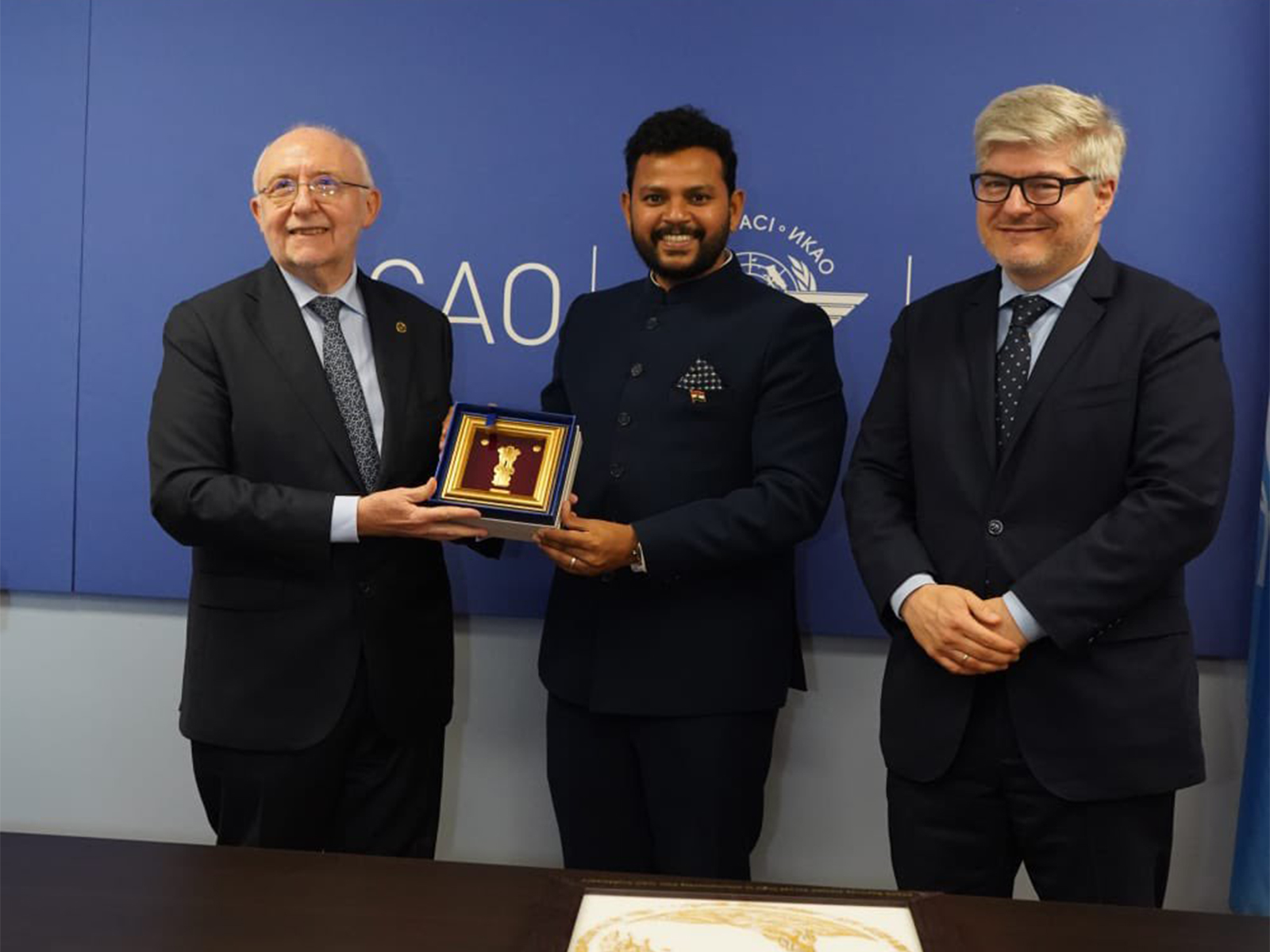 Union Minister Ram Mohan Naidu represents India at ICAO General Assembly in Montreal (Photo/X@RamMNK)