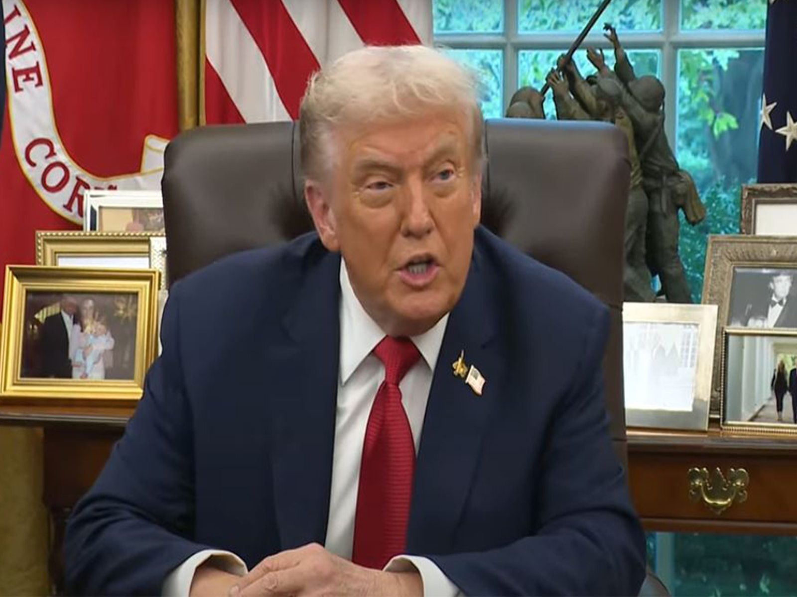US President Donald Trump (Photo/The White House/YouTube)