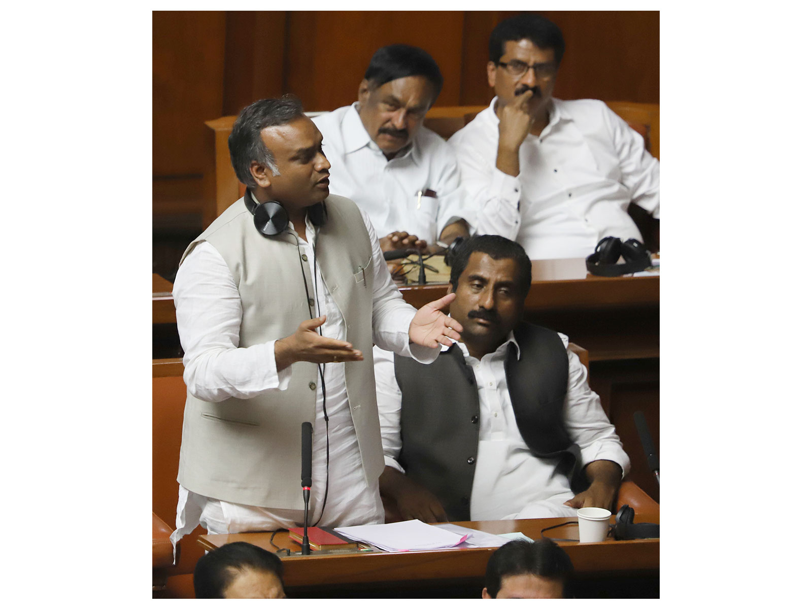 Karnataka Congress MLA Priyank Kharge (Photo/ANI)