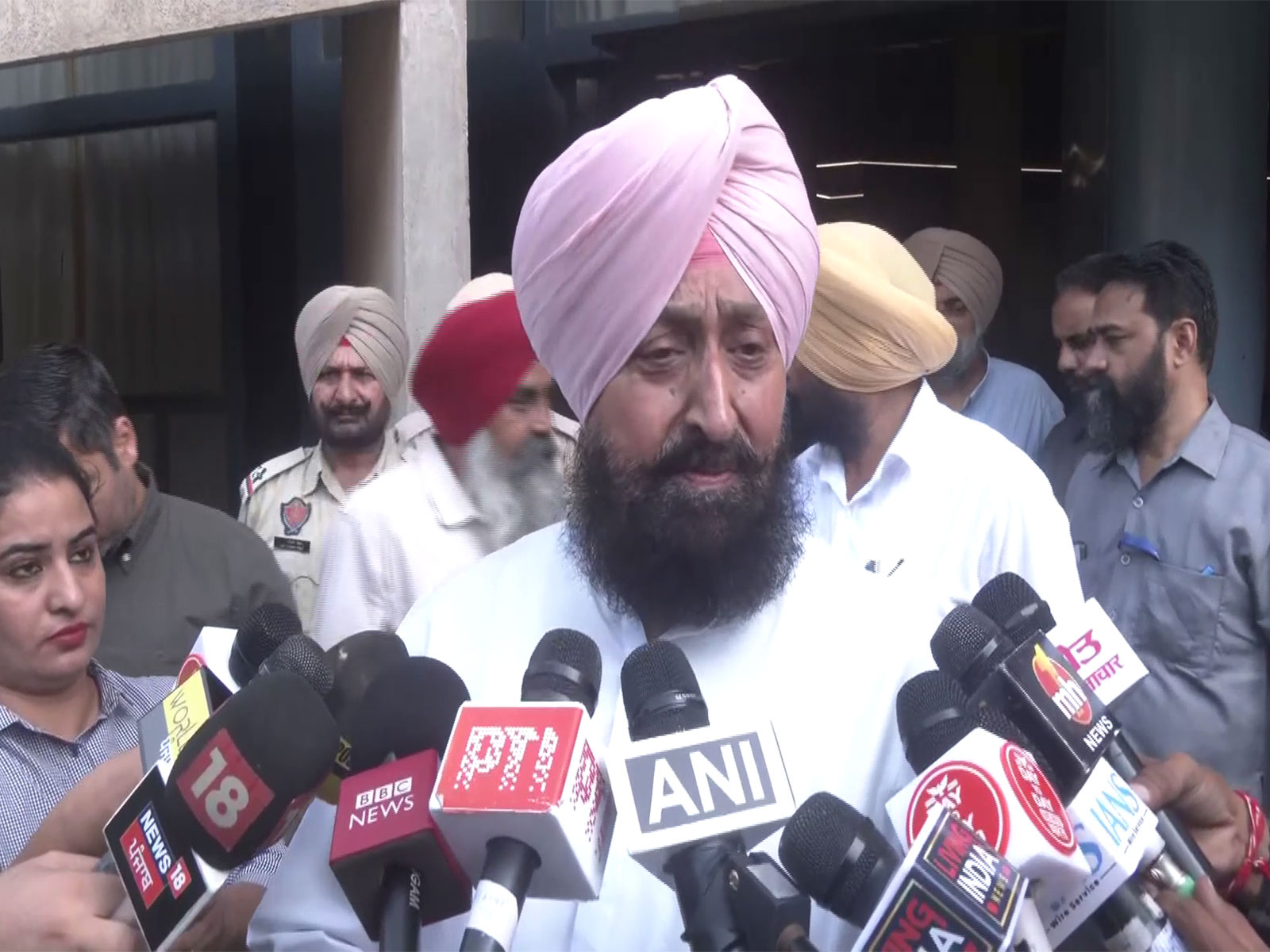 Punjab Leader of Opposition and Congress leader Partap Singh Bajwa (Photo/ANI)