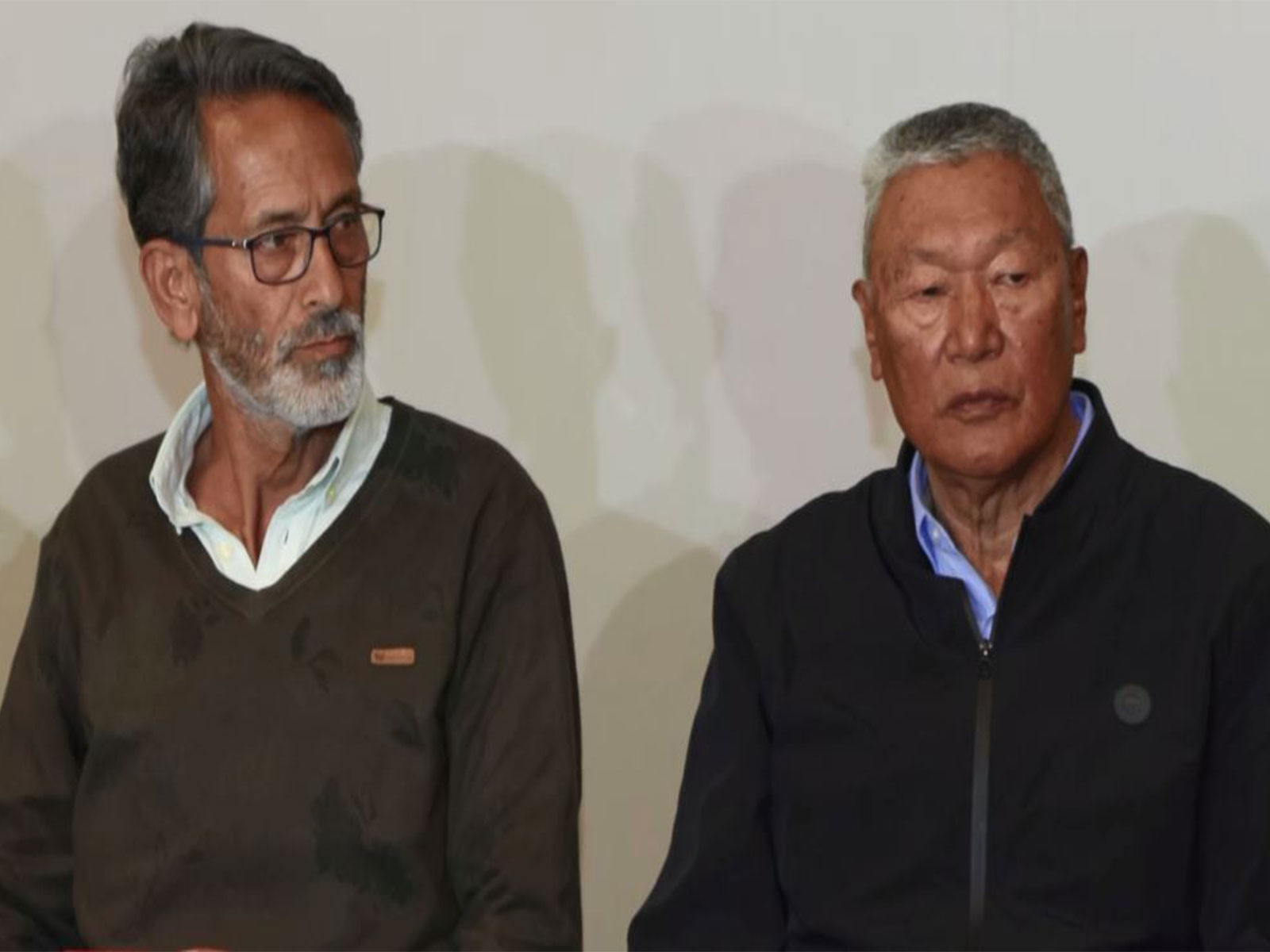 Members of Apex Body Leh hold press conference (Photo/ANI)