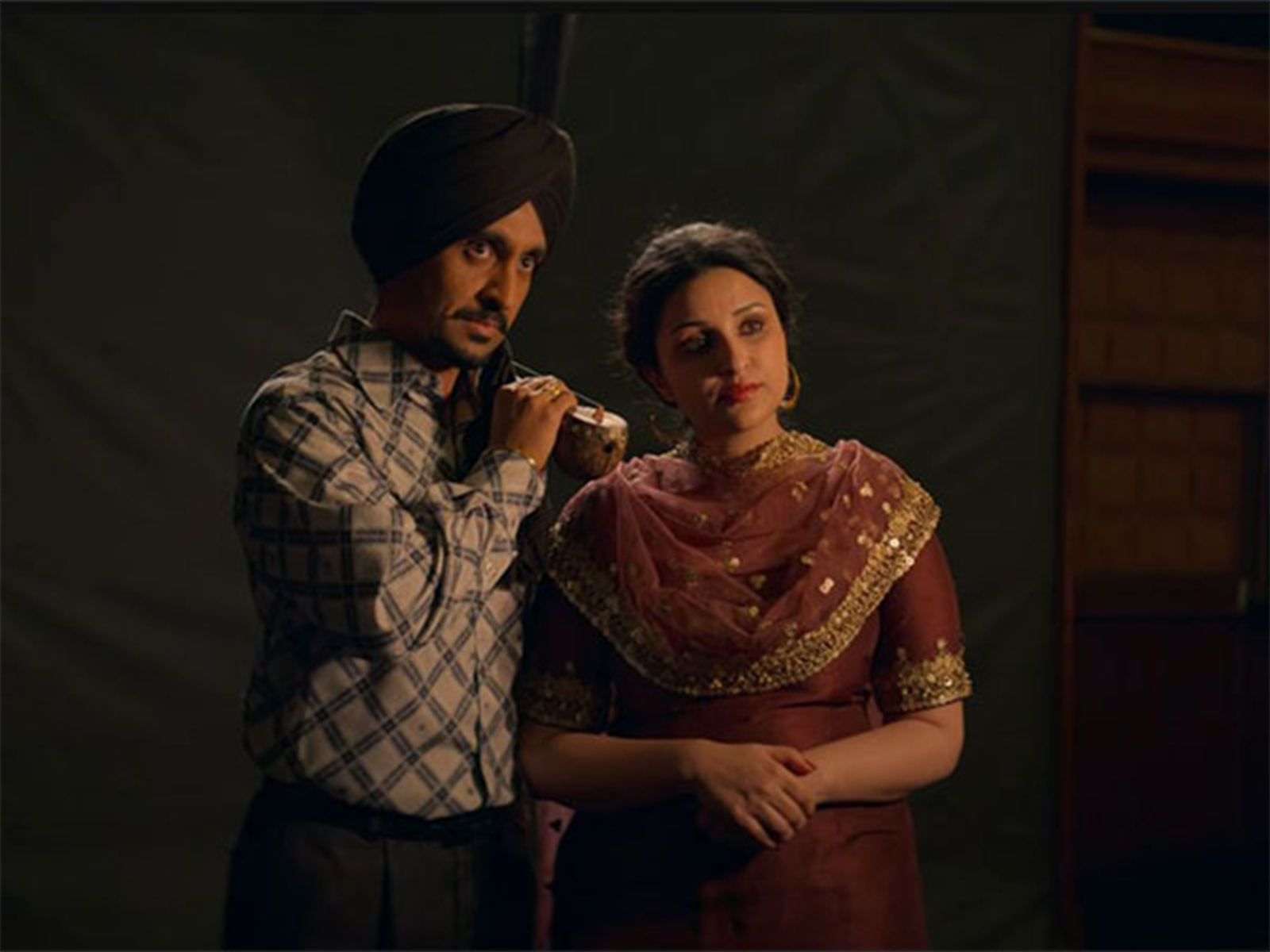 Still from Amar Singh Chamkila (Image source: Instagram/saregama_official)