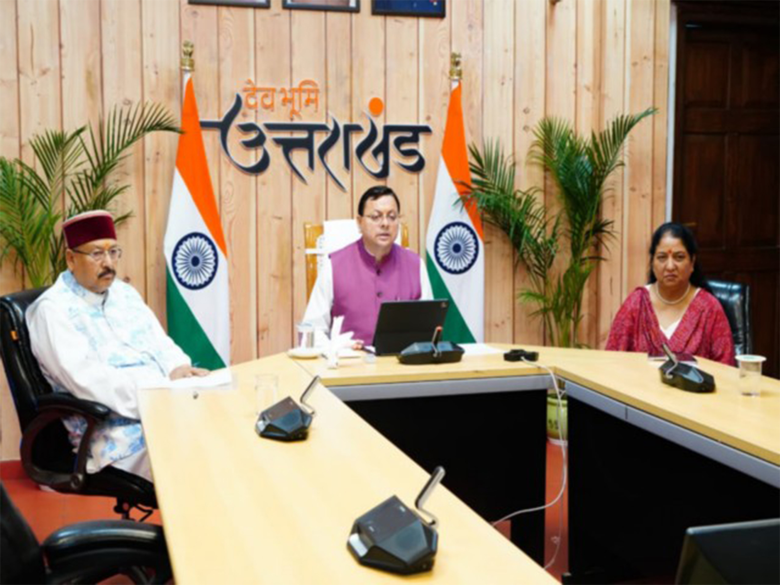 Uttarakhand CM Pushkar Singh Dhami (Photo/ANI)