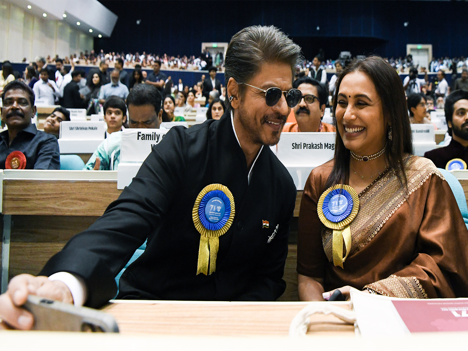 Shah Rukh Khan, Rani Mukerji (File photo: ANI)