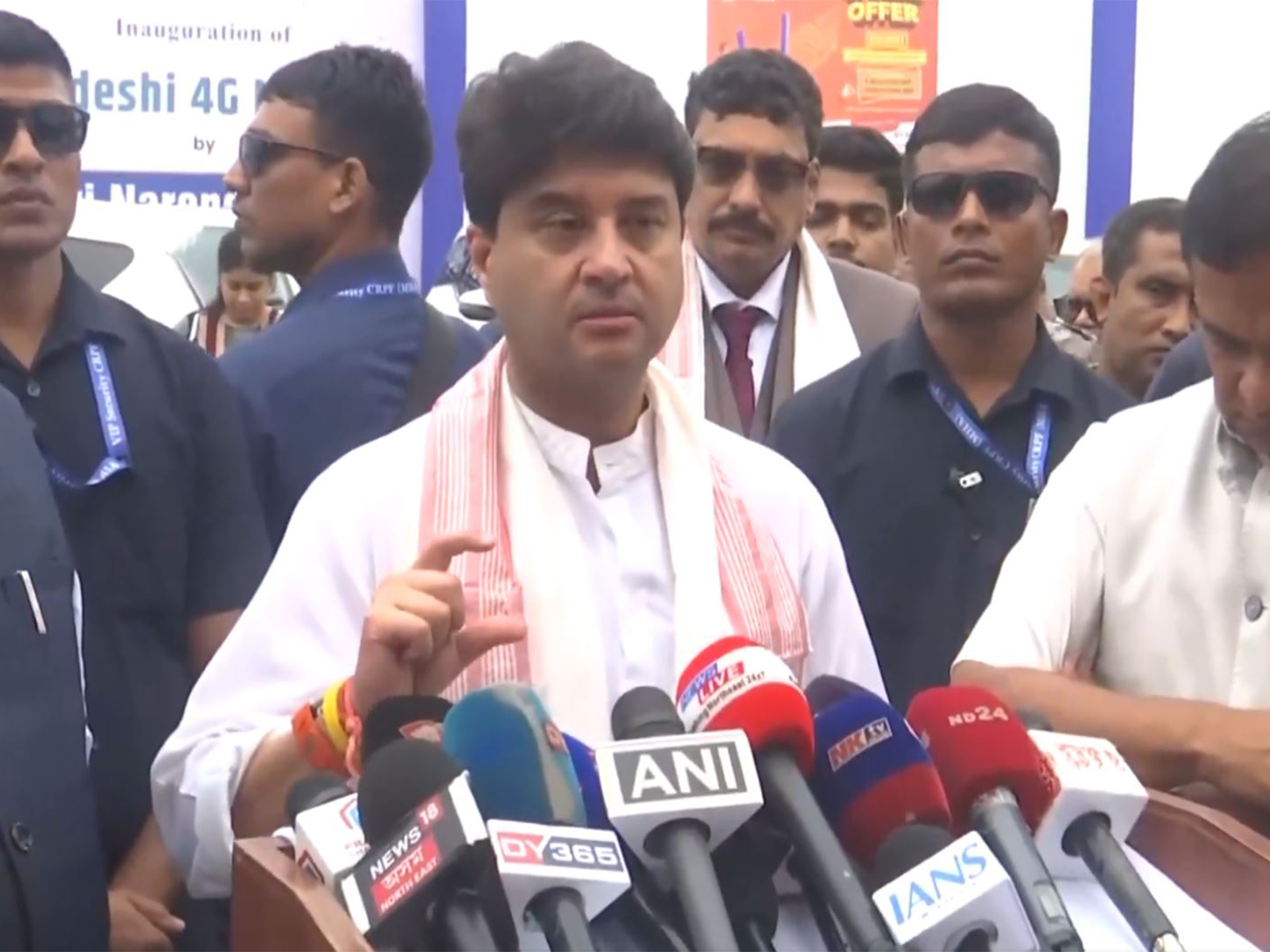 Union Minister Jyotiraditya Scindia (Photo/ANI)